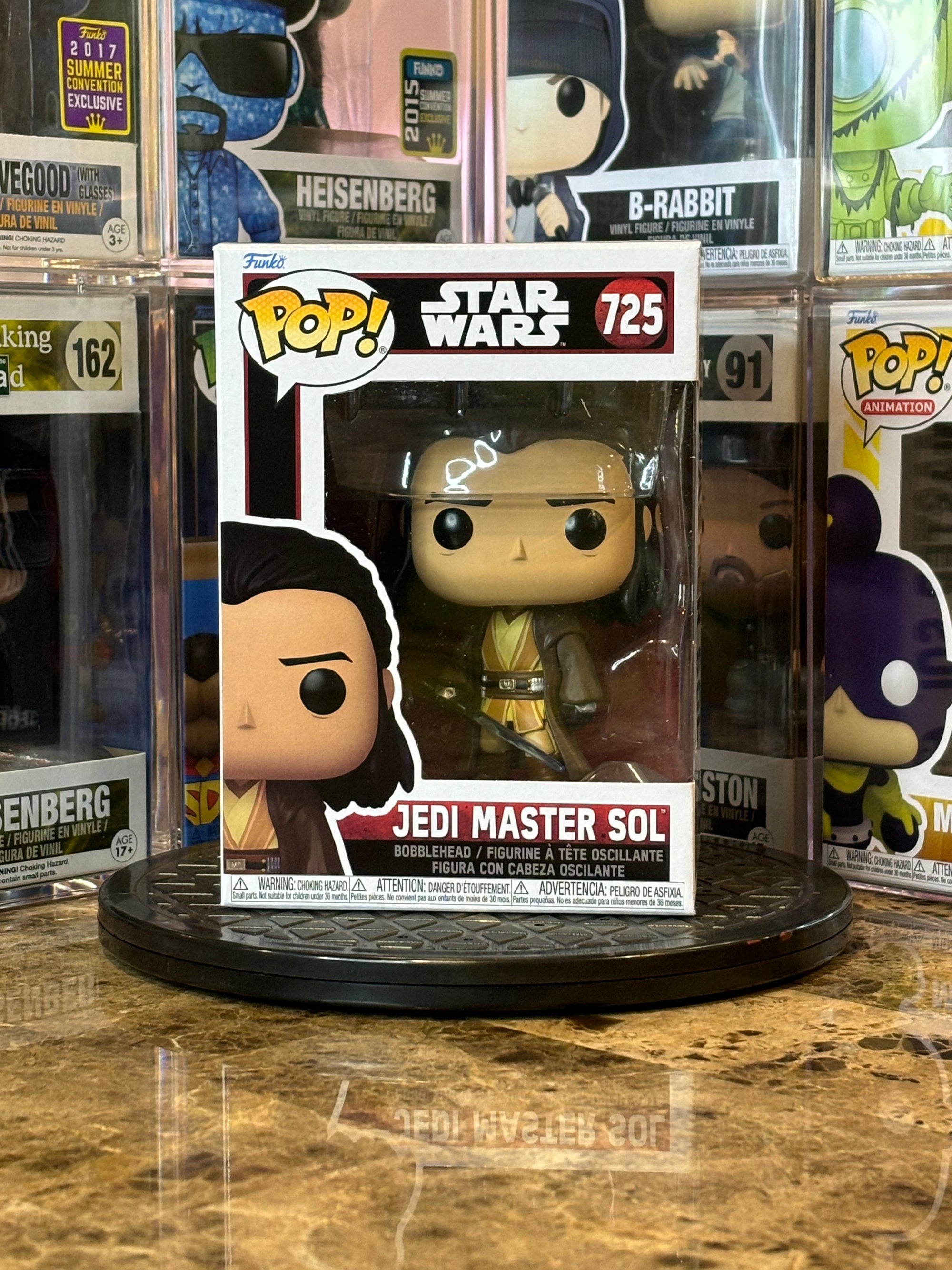 Funko Pop Star Wars Jedi Master Sol #725