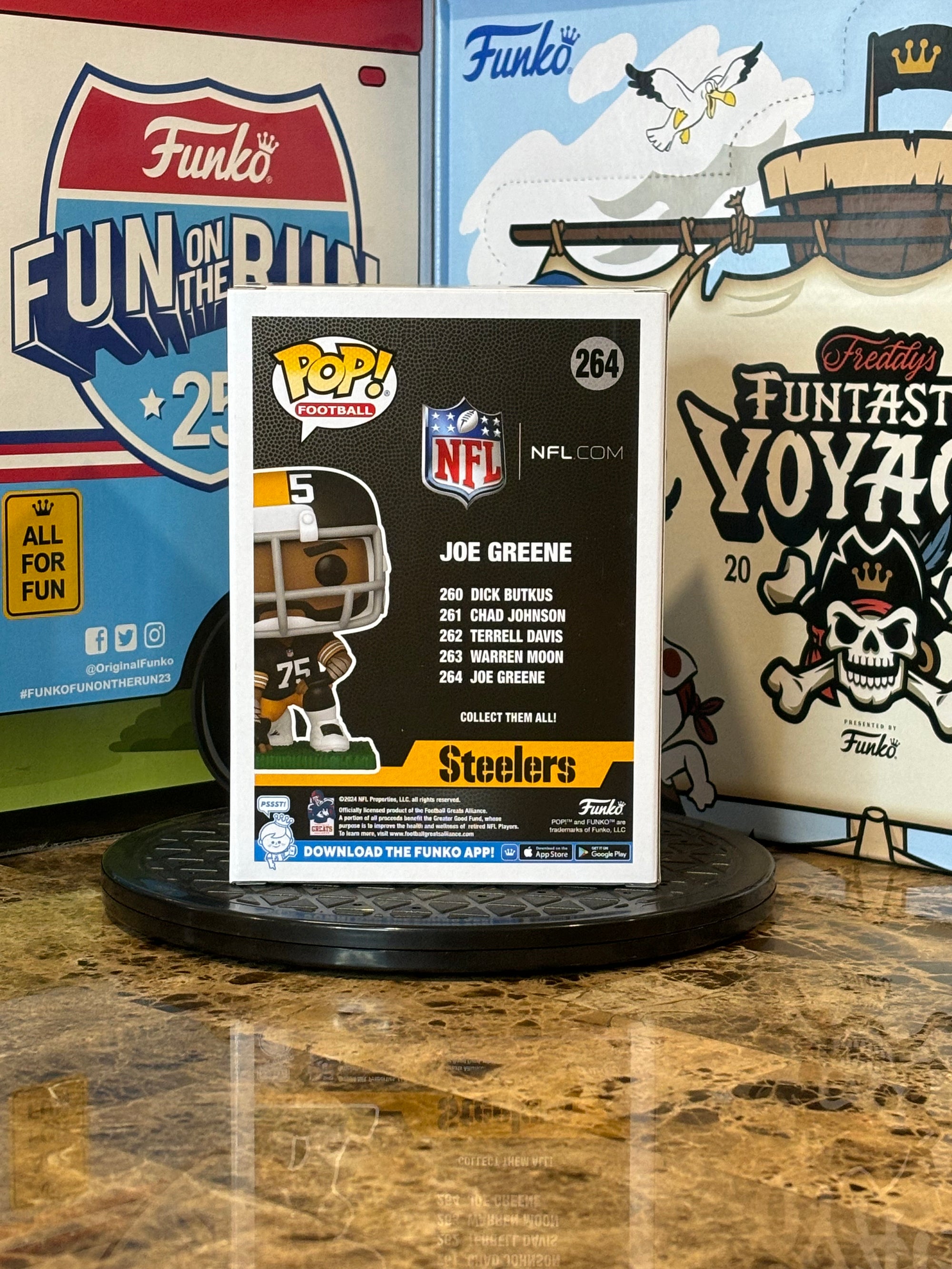 Funko Pop Pittsburgh Steelers Joe Greene #264