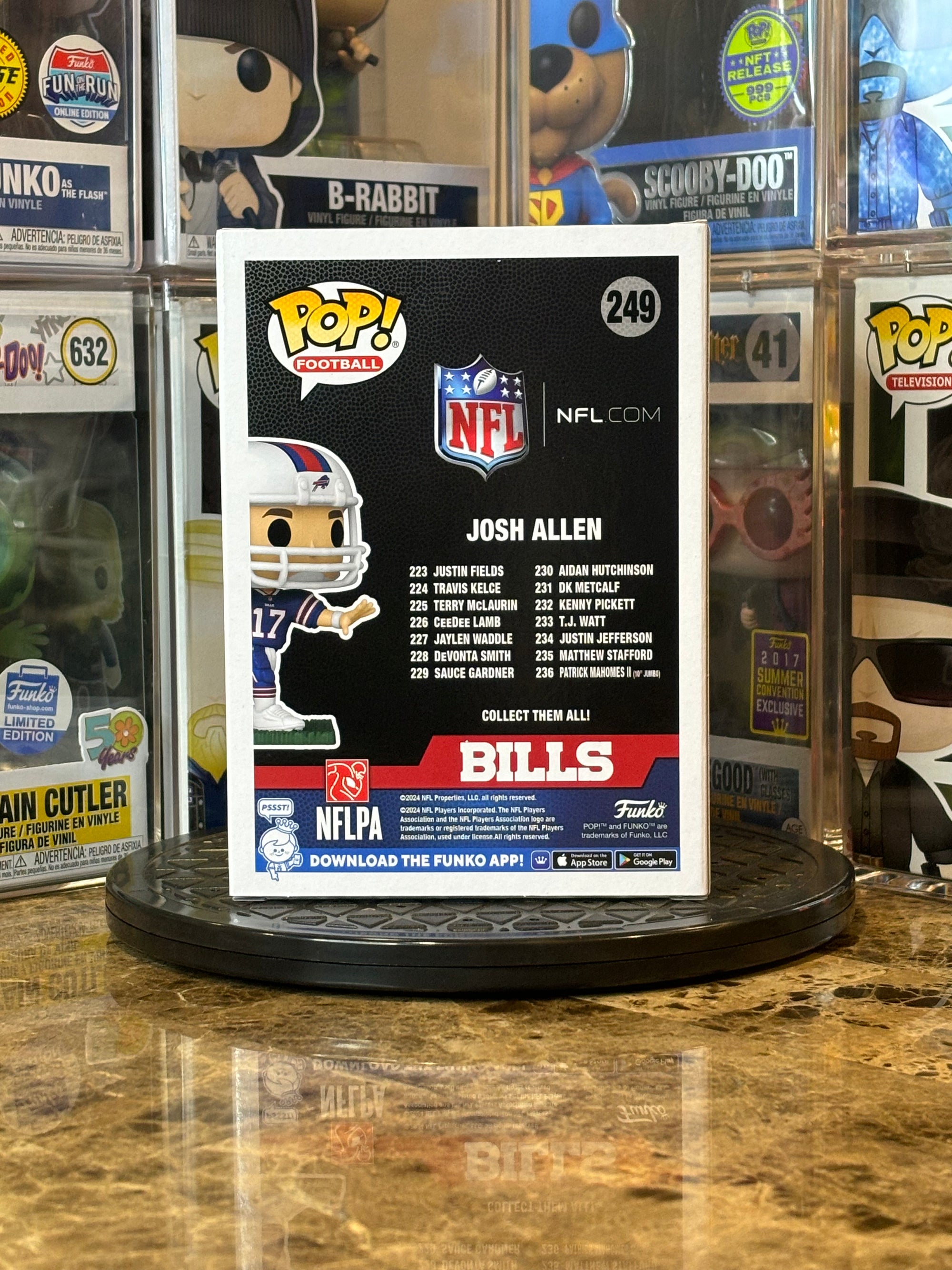 Funko Pop Buffalo Bills #249 Fanatics Exclusive