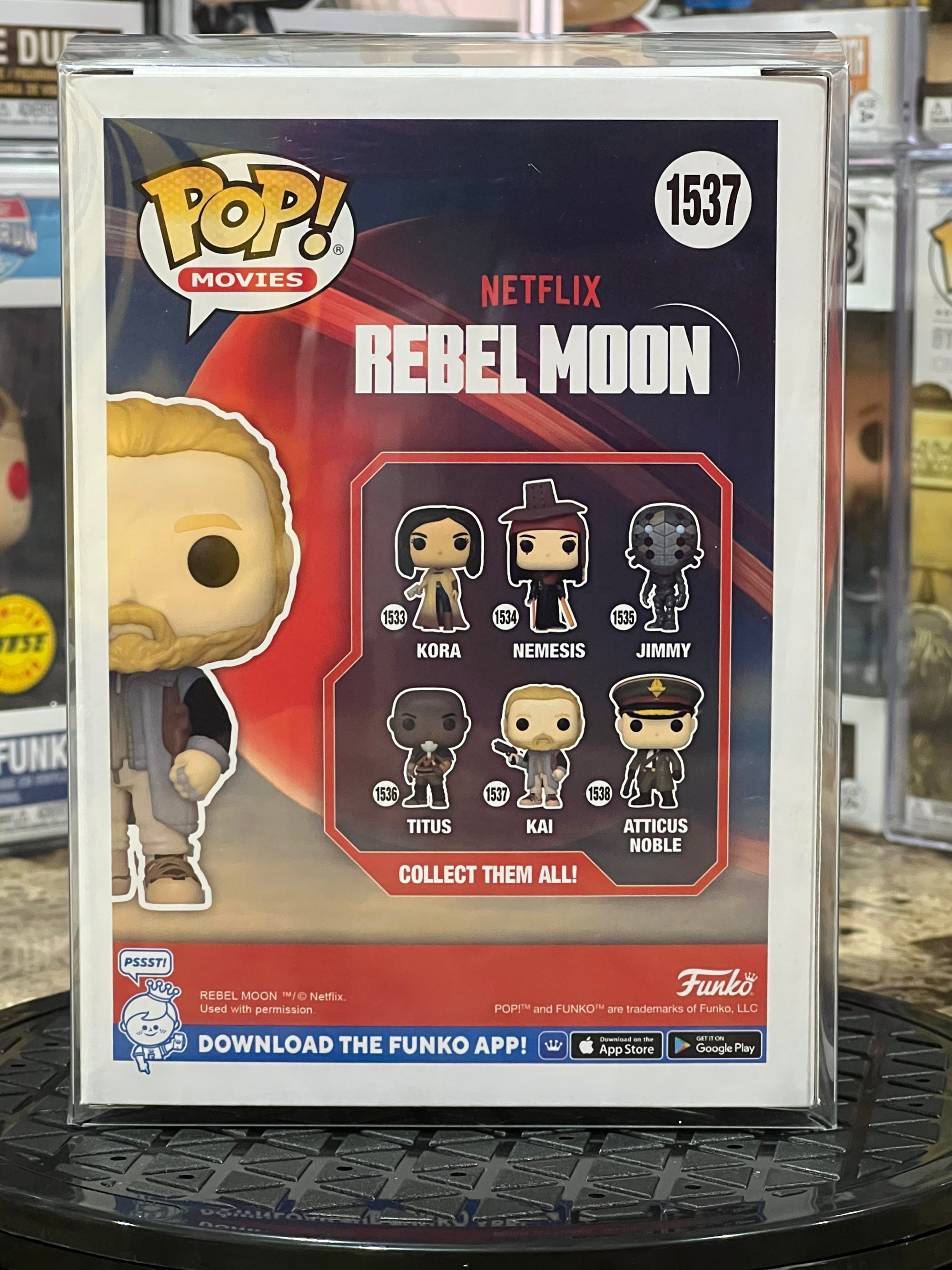 Funko Pop Rebel Moon Kai #1537