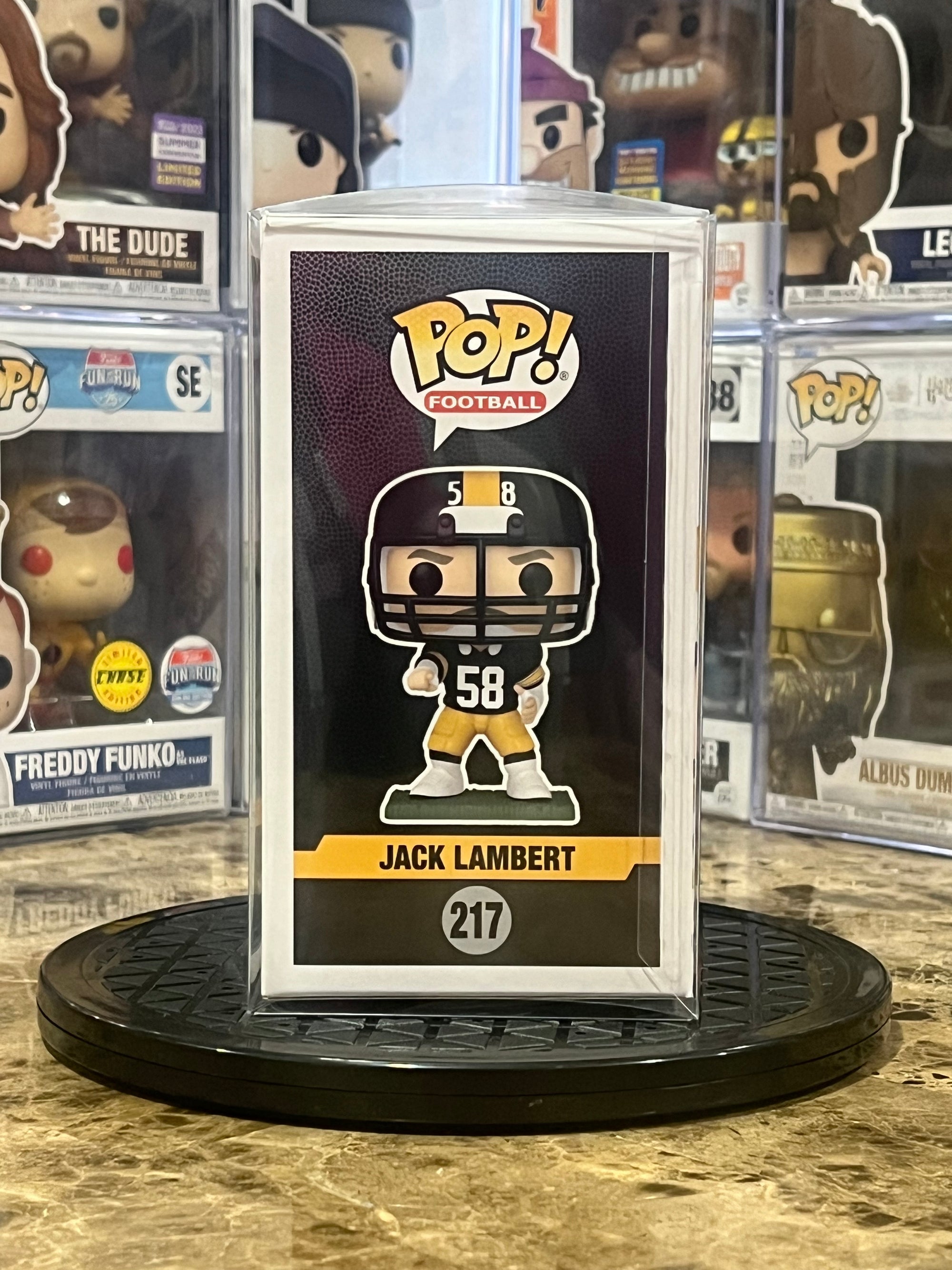 Funko Pop Pittsburgh Steelers Jack Lambert #217