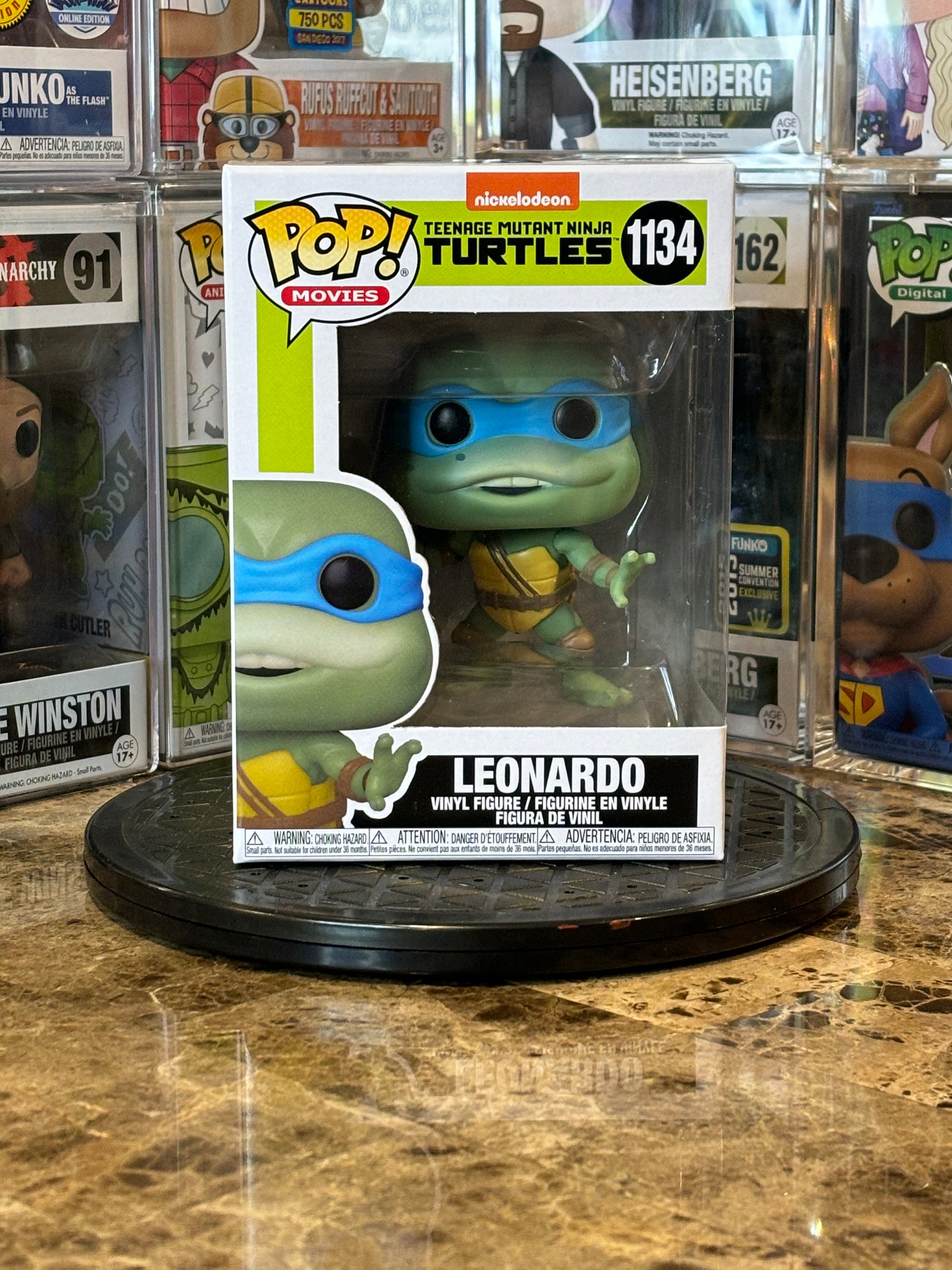 Funko Pop Teenage Mutant Ninja Turtles Leonardo #1134