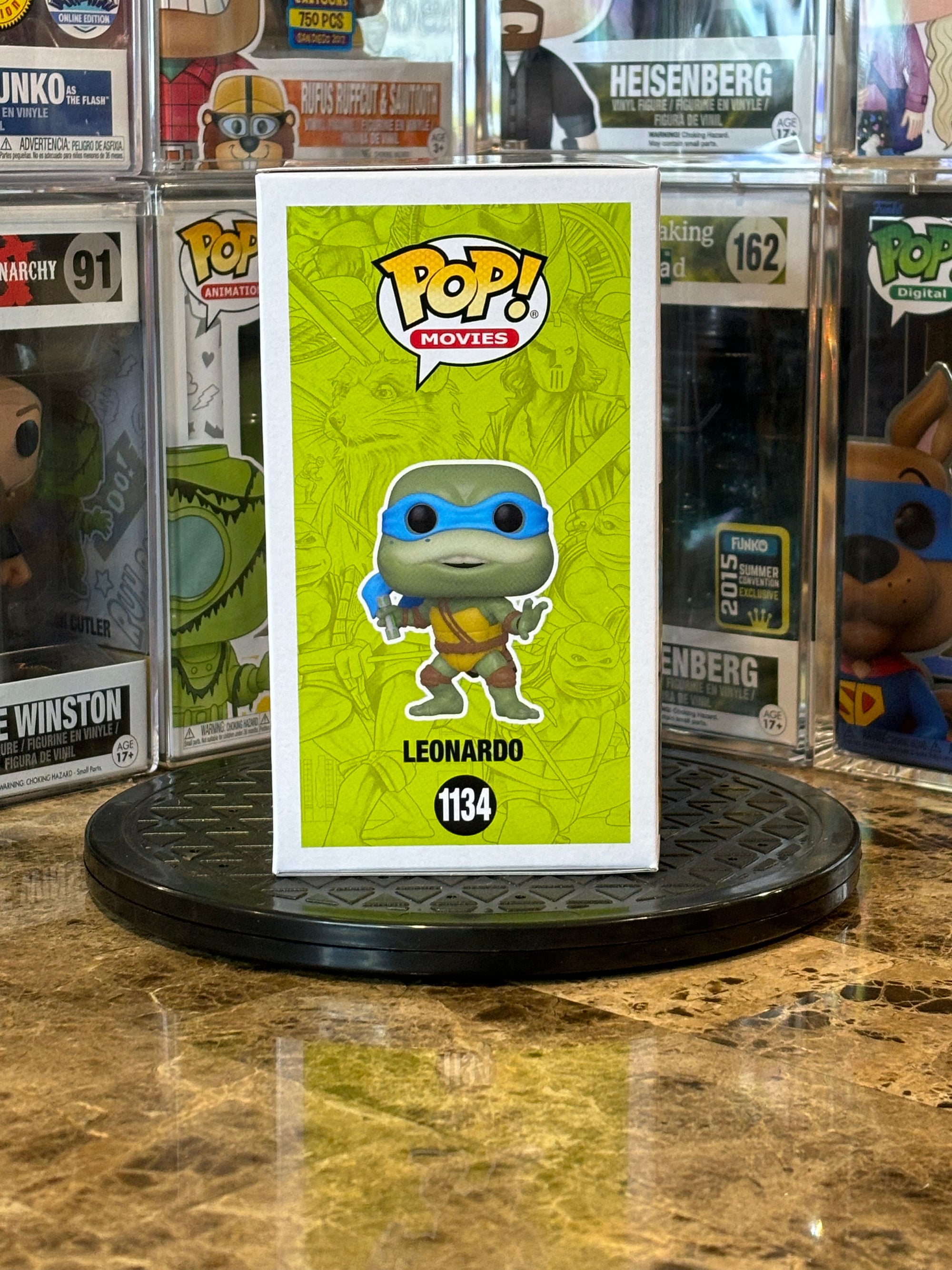 Funko Pop Teenage Mutant Ninja Turtles Leonardo #1134