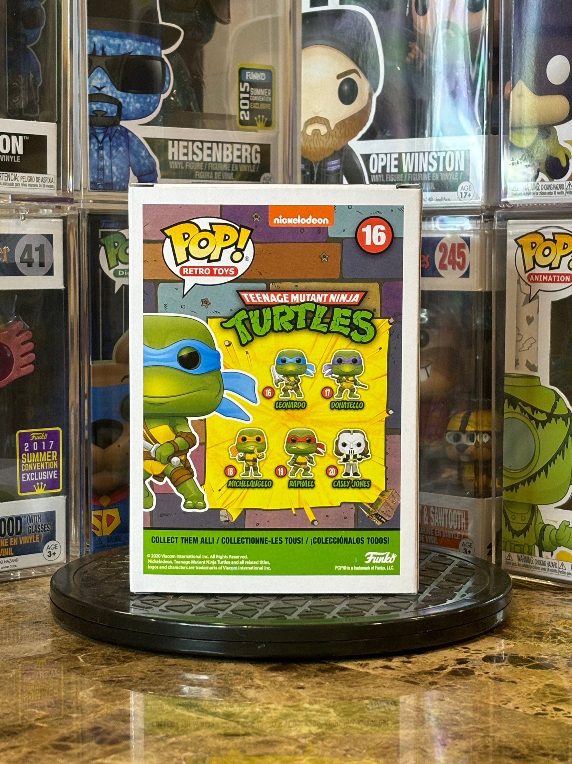 Funko Pop Teenage Mutant Ninja Turtles Leonardo #16