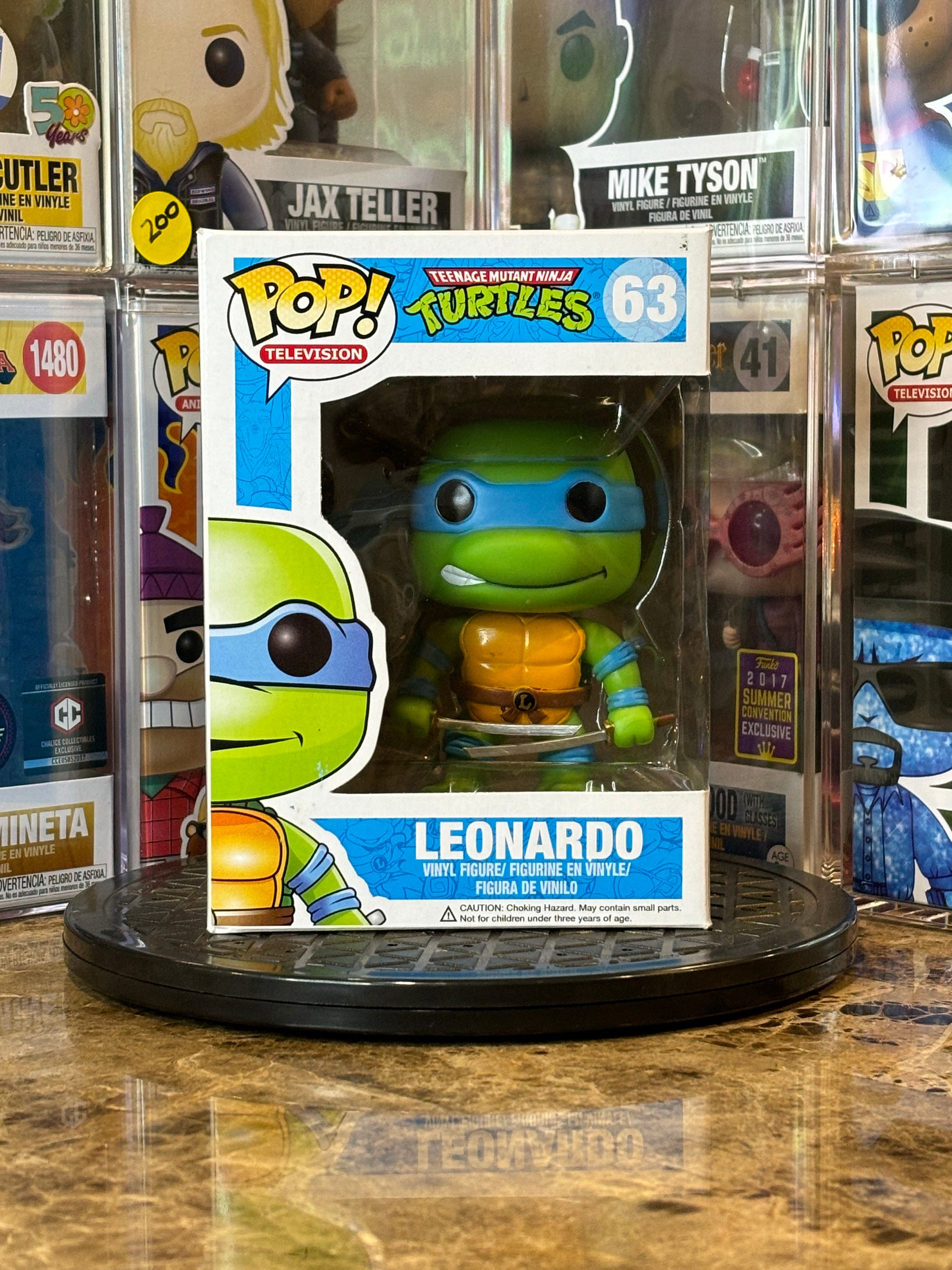 Funko Pop Teenage Mutant Ninja Turtles Leonard #63