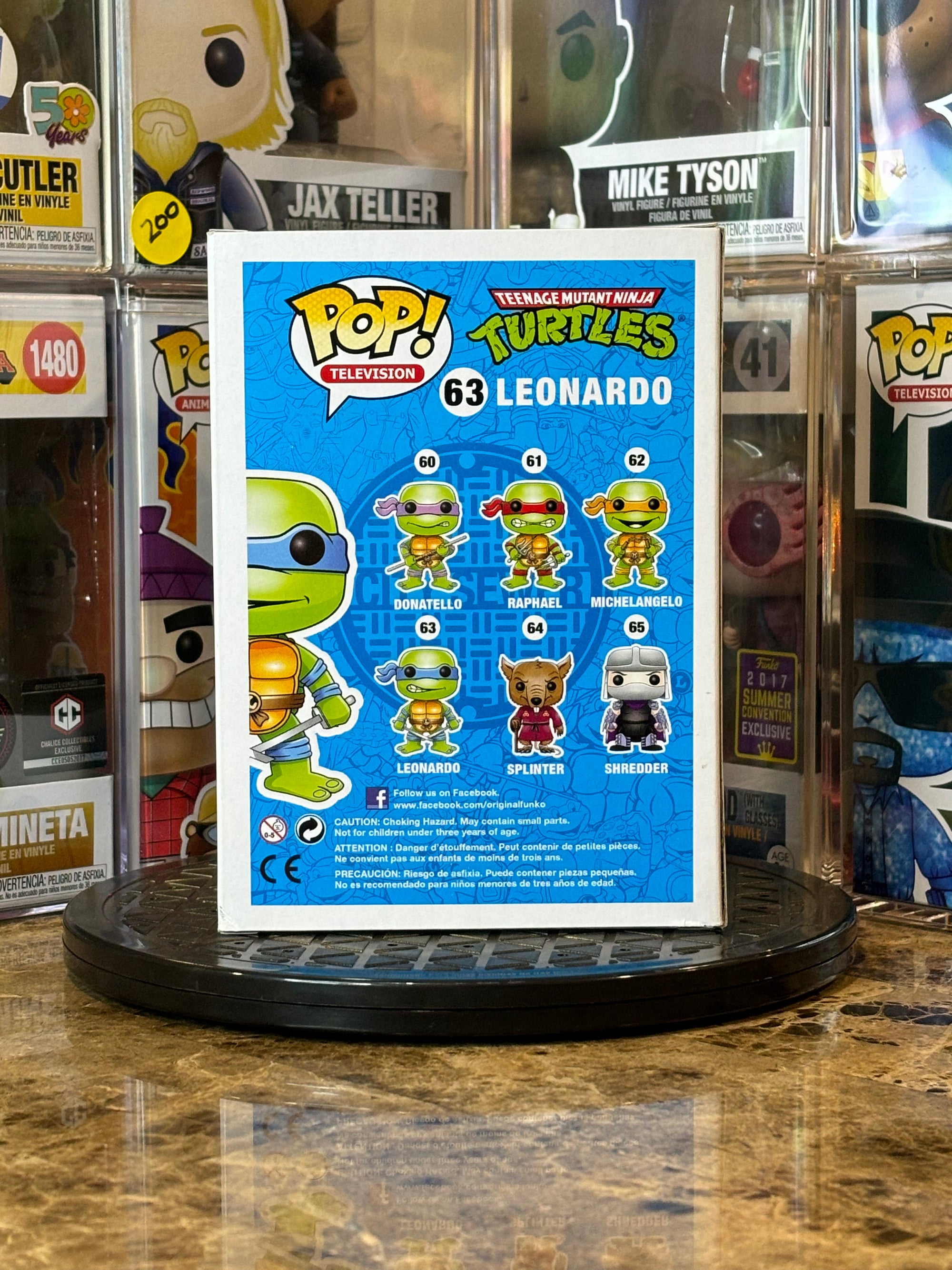 Funko Pop Teenage Mutant Ninja Turtles Leonard #63