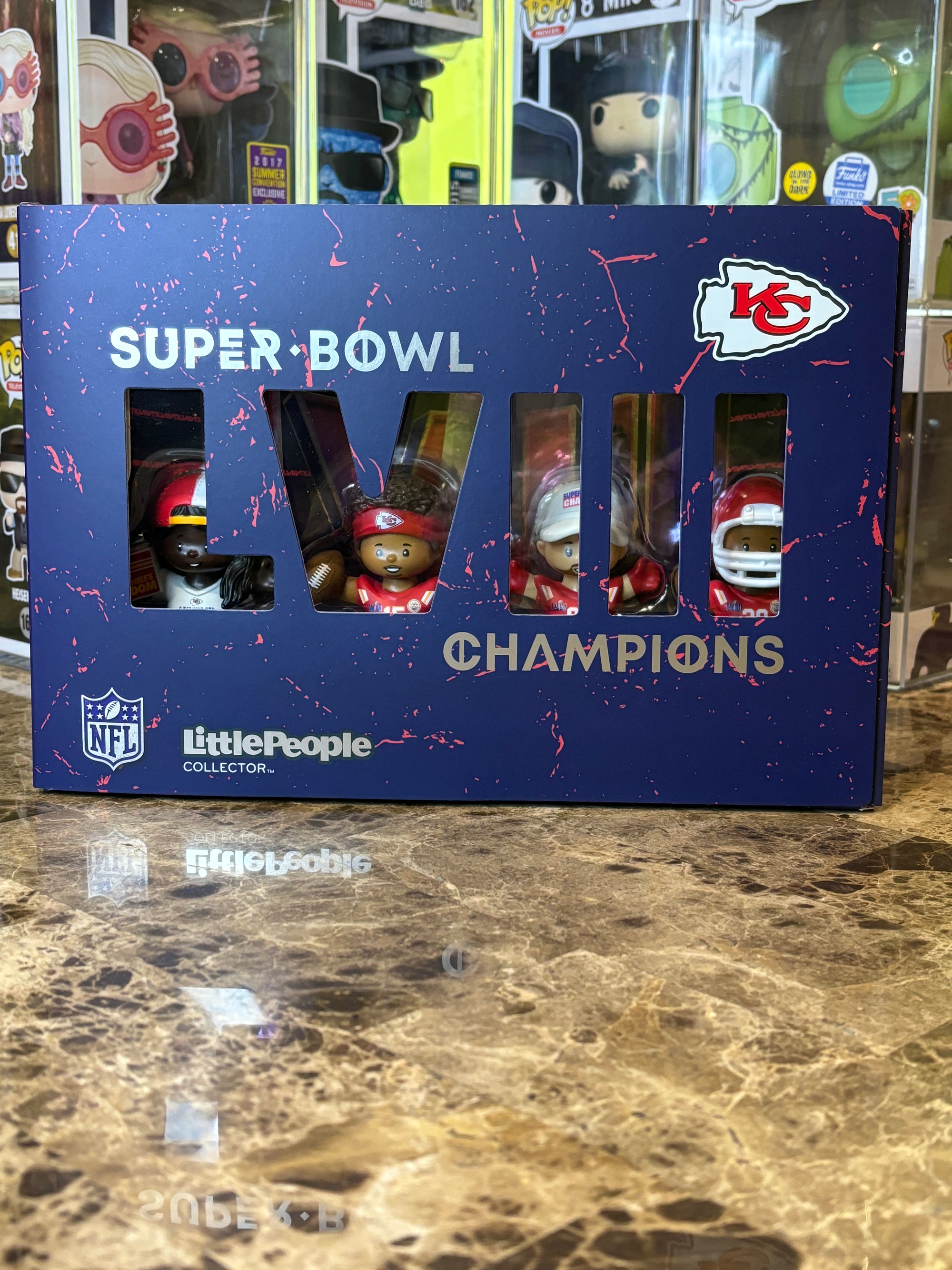 Fisher Price Little People Kansas City Chiefs Super Bowl LVIII Champion SE