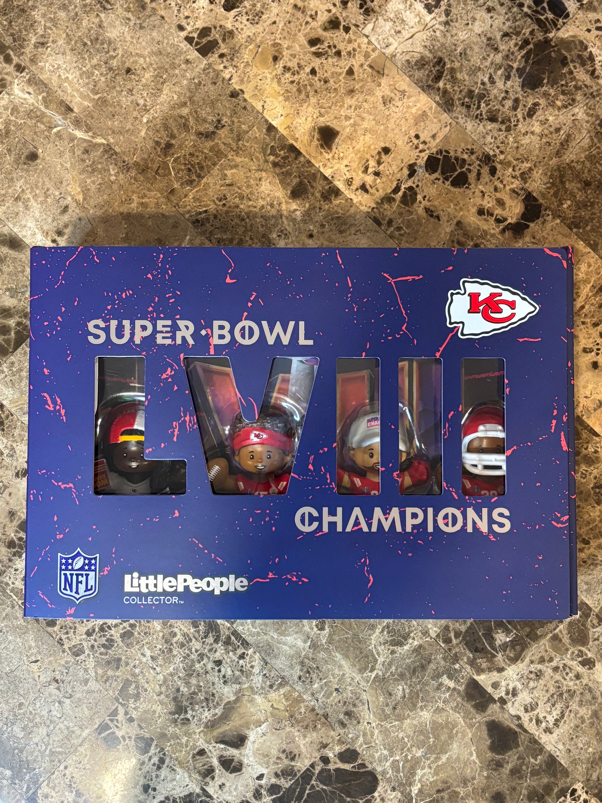 Fisher Price Little People Kansas City Chiefs Super Bowl LVIII Champion SE