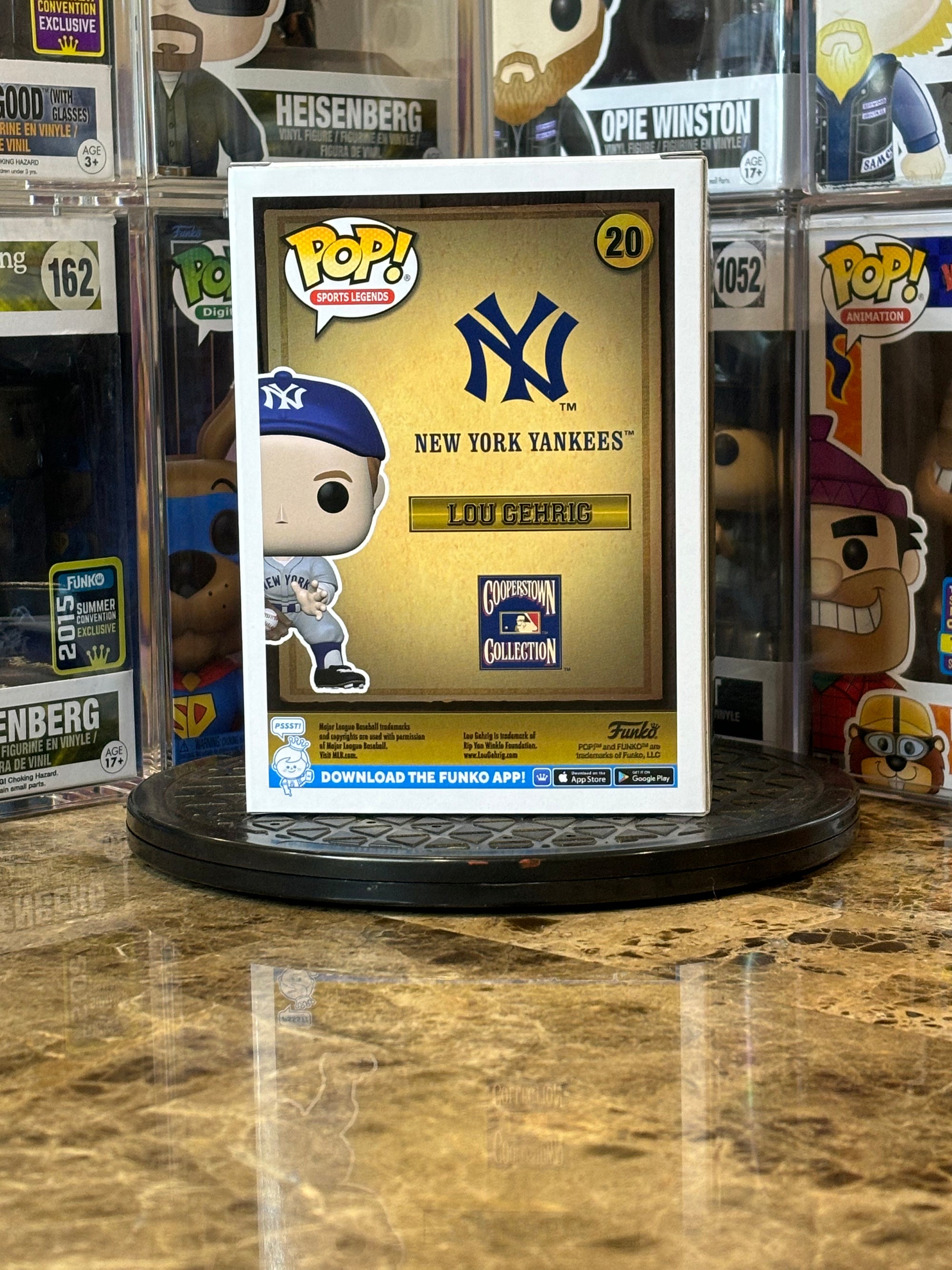 Funko Pop New York Yankees Lou Gehrig #20