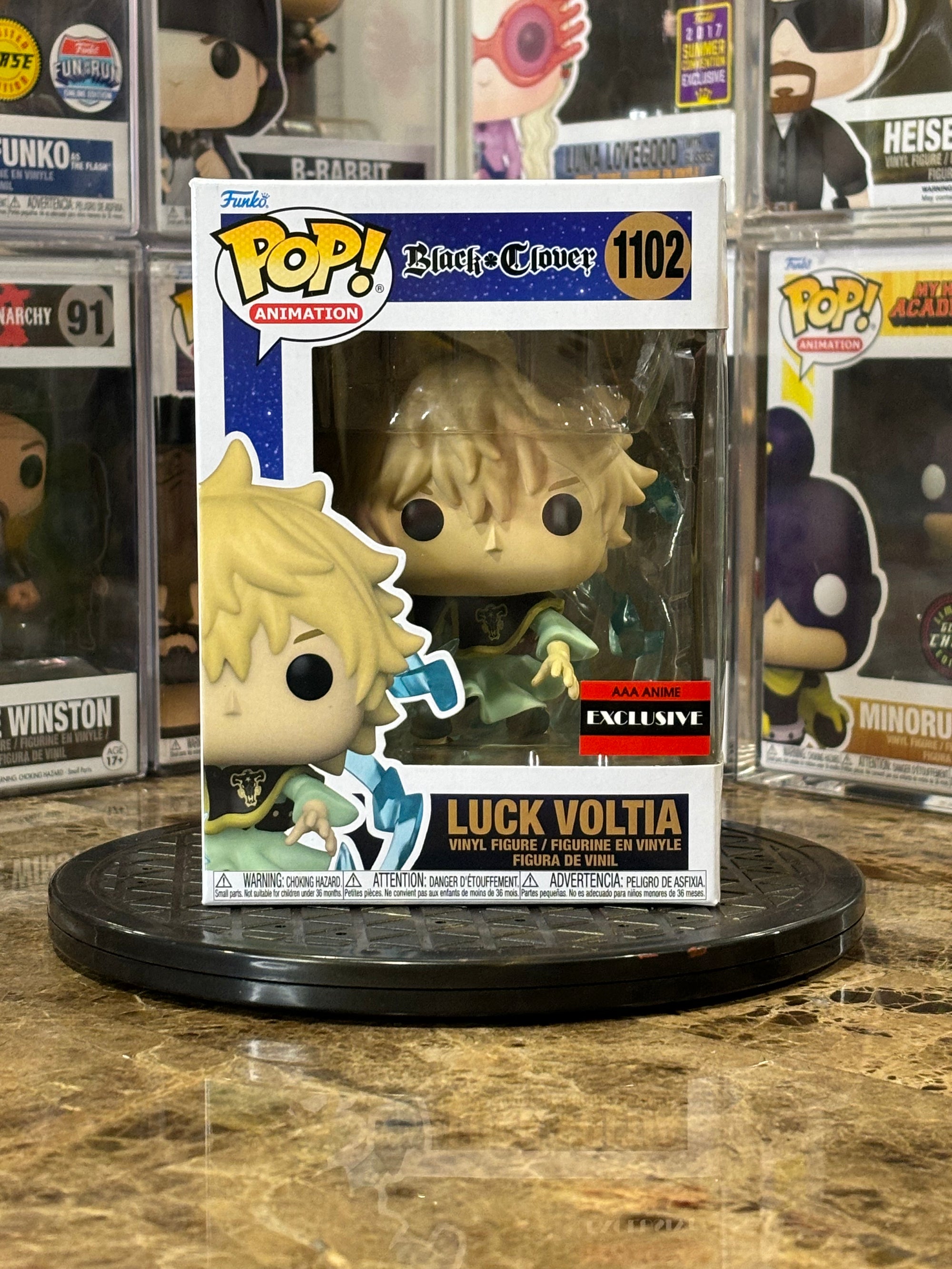 Funko Pop Black Clover Luck Voltia #1102