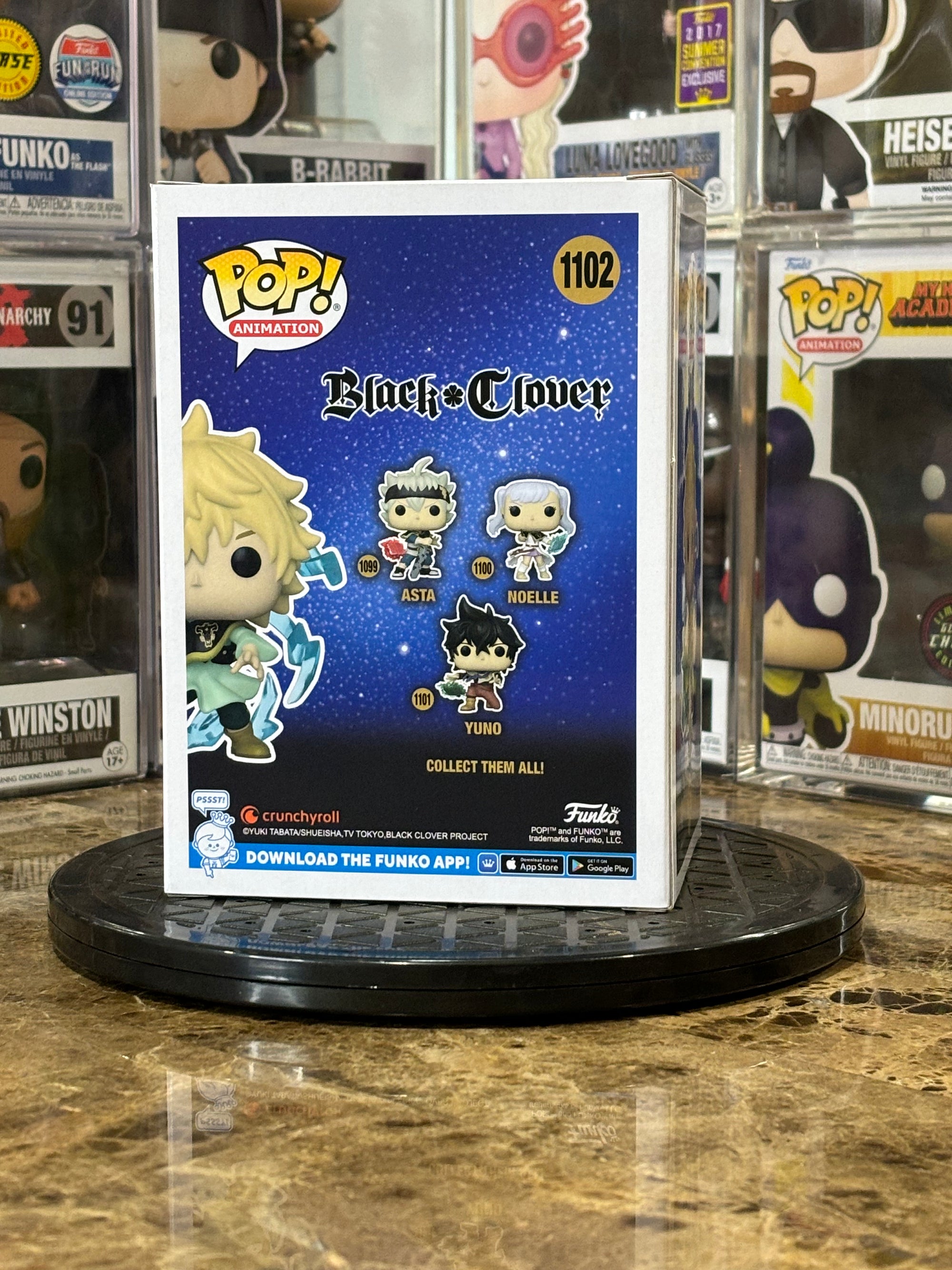 Funko Pop Black Clover Luck Voltia #1102