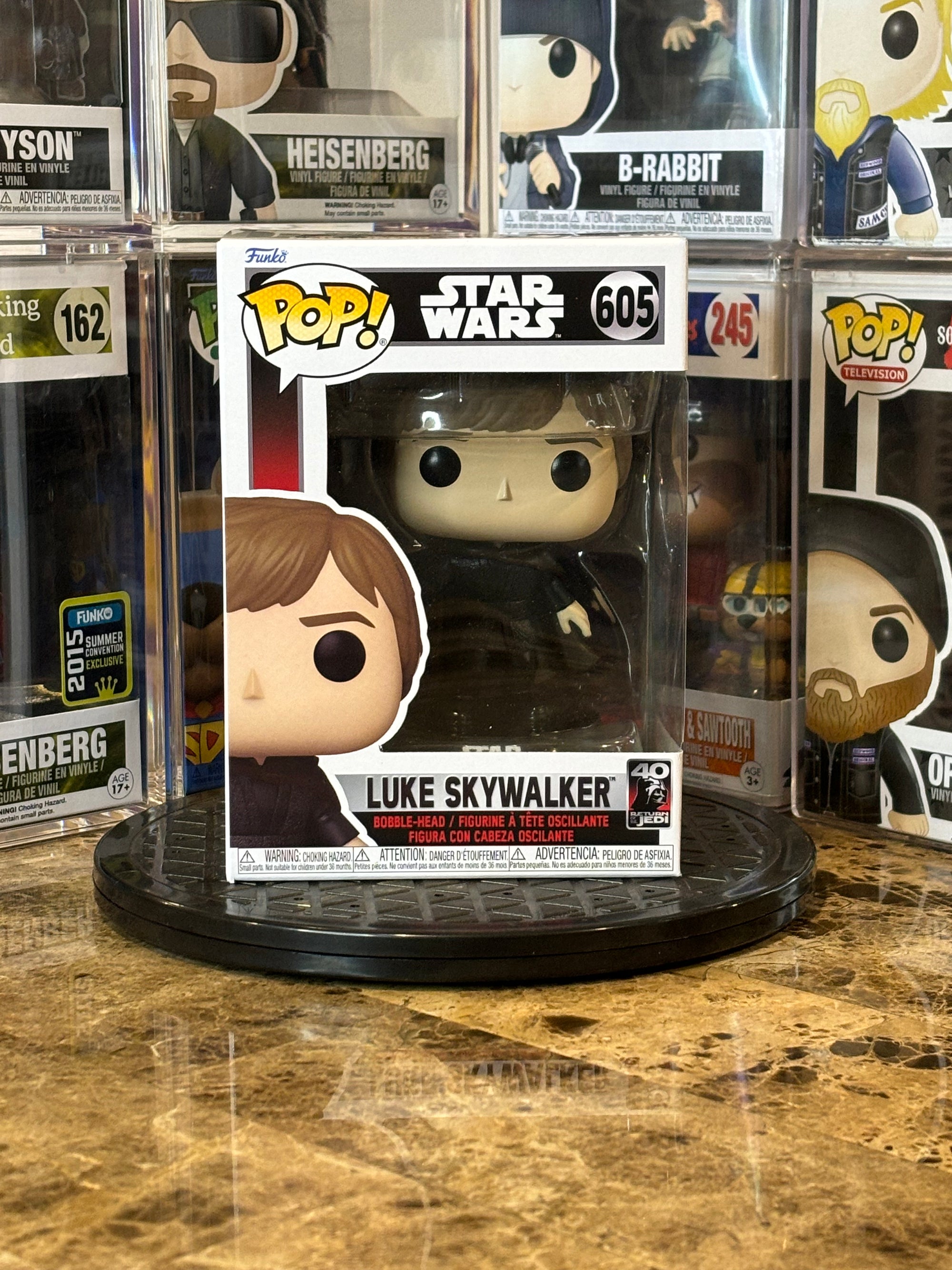 Funko Pop Star Wars Luke Skywalker #605