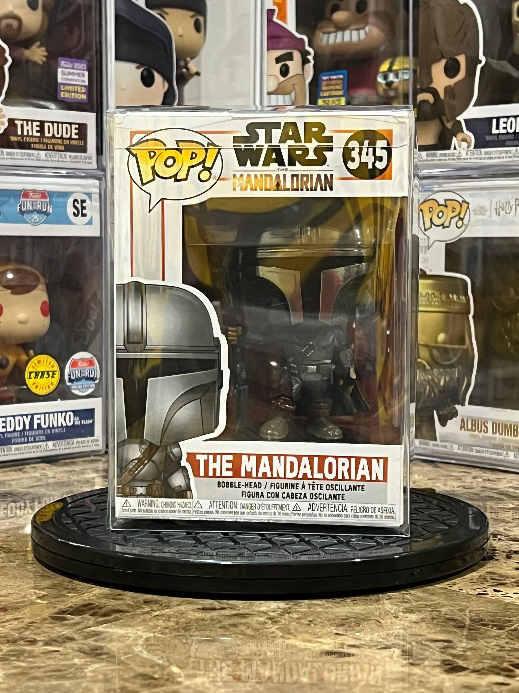 Funko Pop Star Wars The Mandalorian #345 Chrome