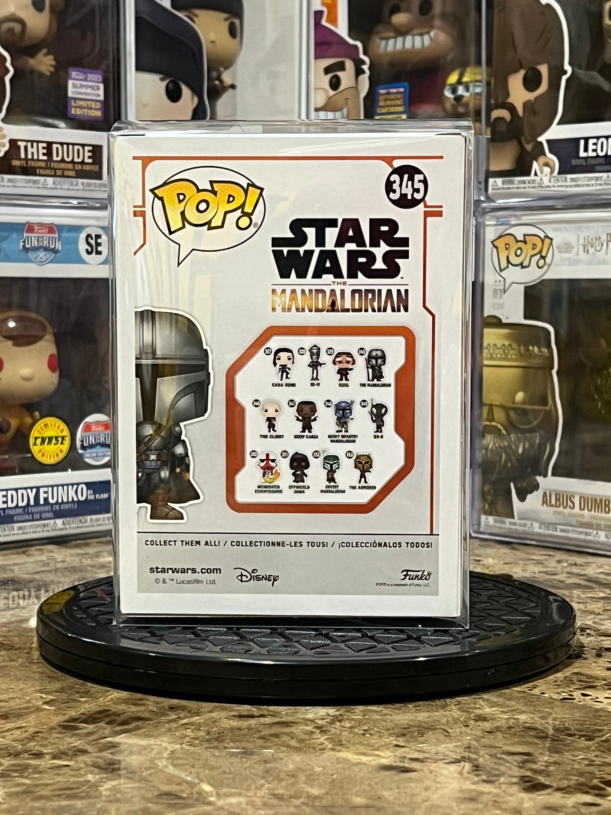 Funko Pop Star Wars The Mandalorian #345 Chrome