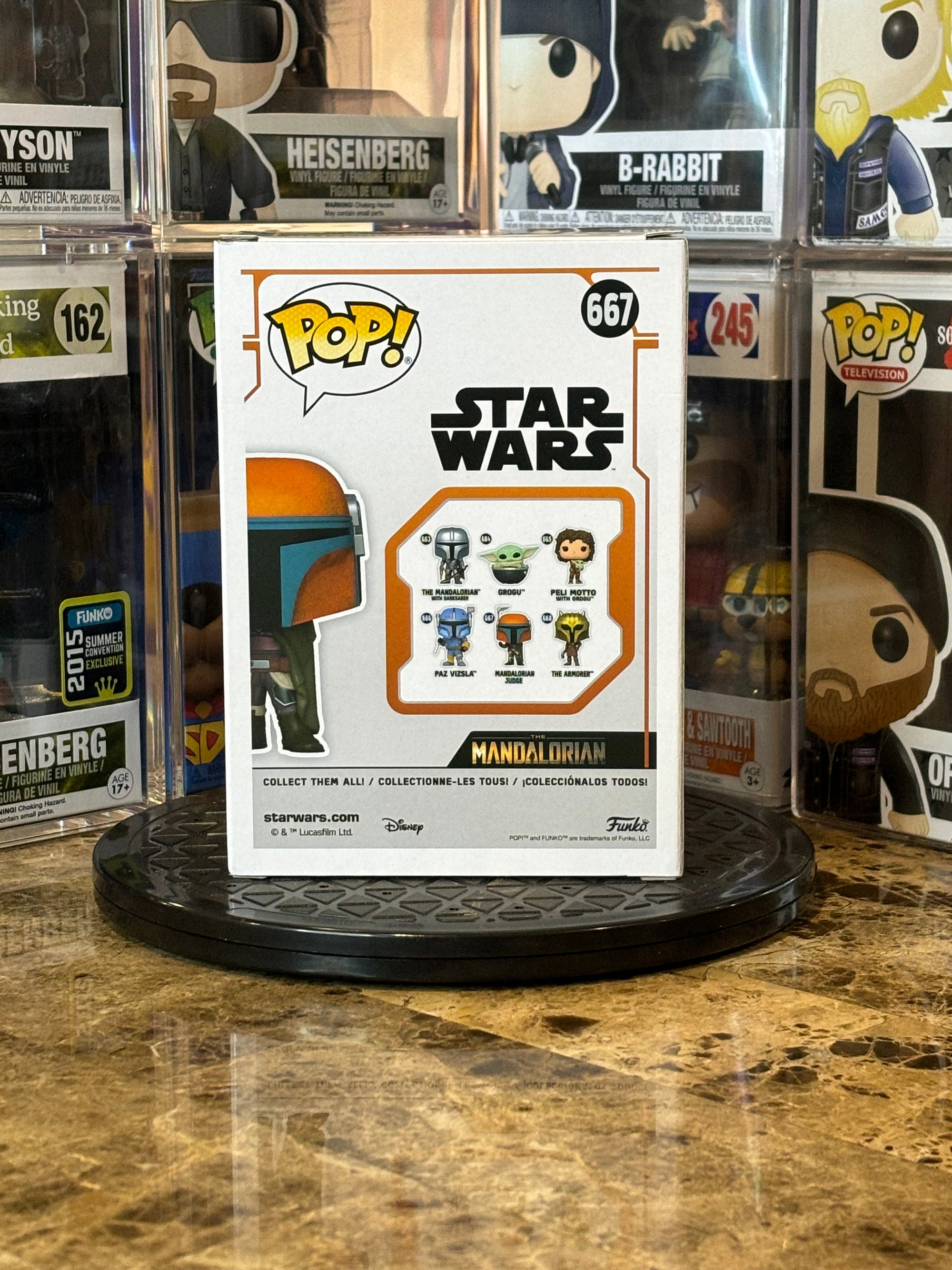 Funko Pop Star Wars Mandalorian Judge #667