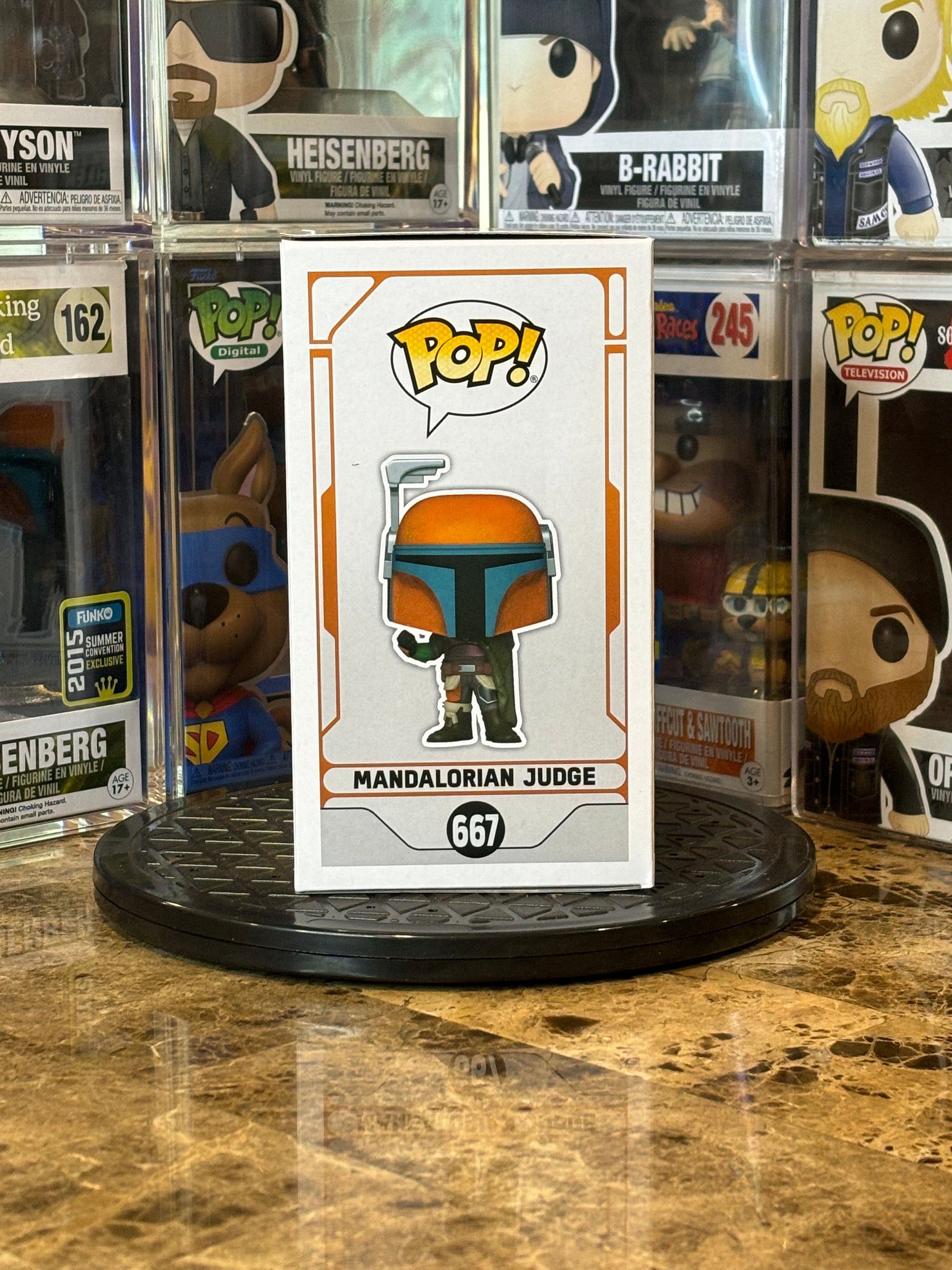 Funko Pop Star Wars Mandalorian Judge #667