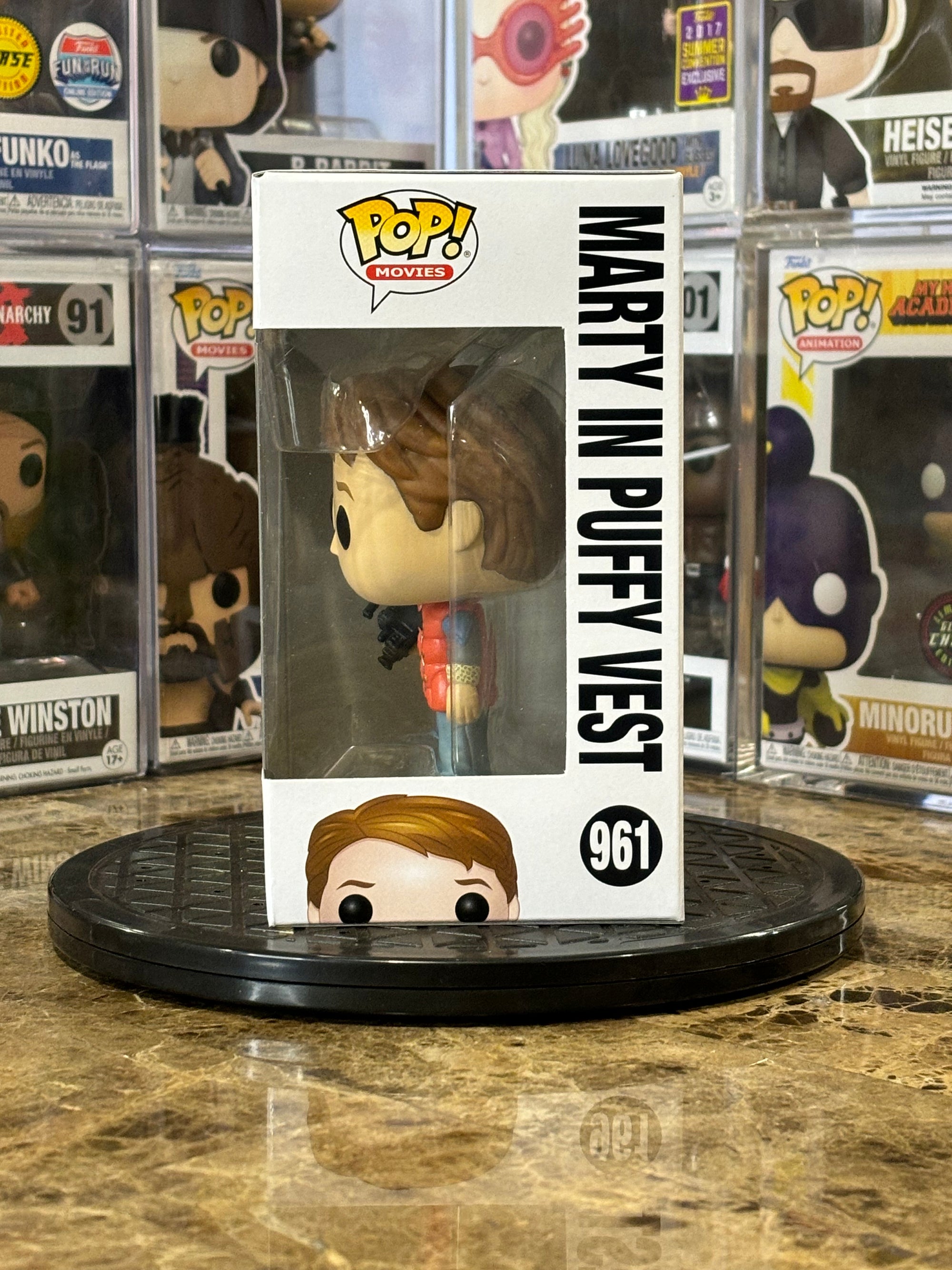 Funko Pop Back to the Future Marty in Puffy Vest #961