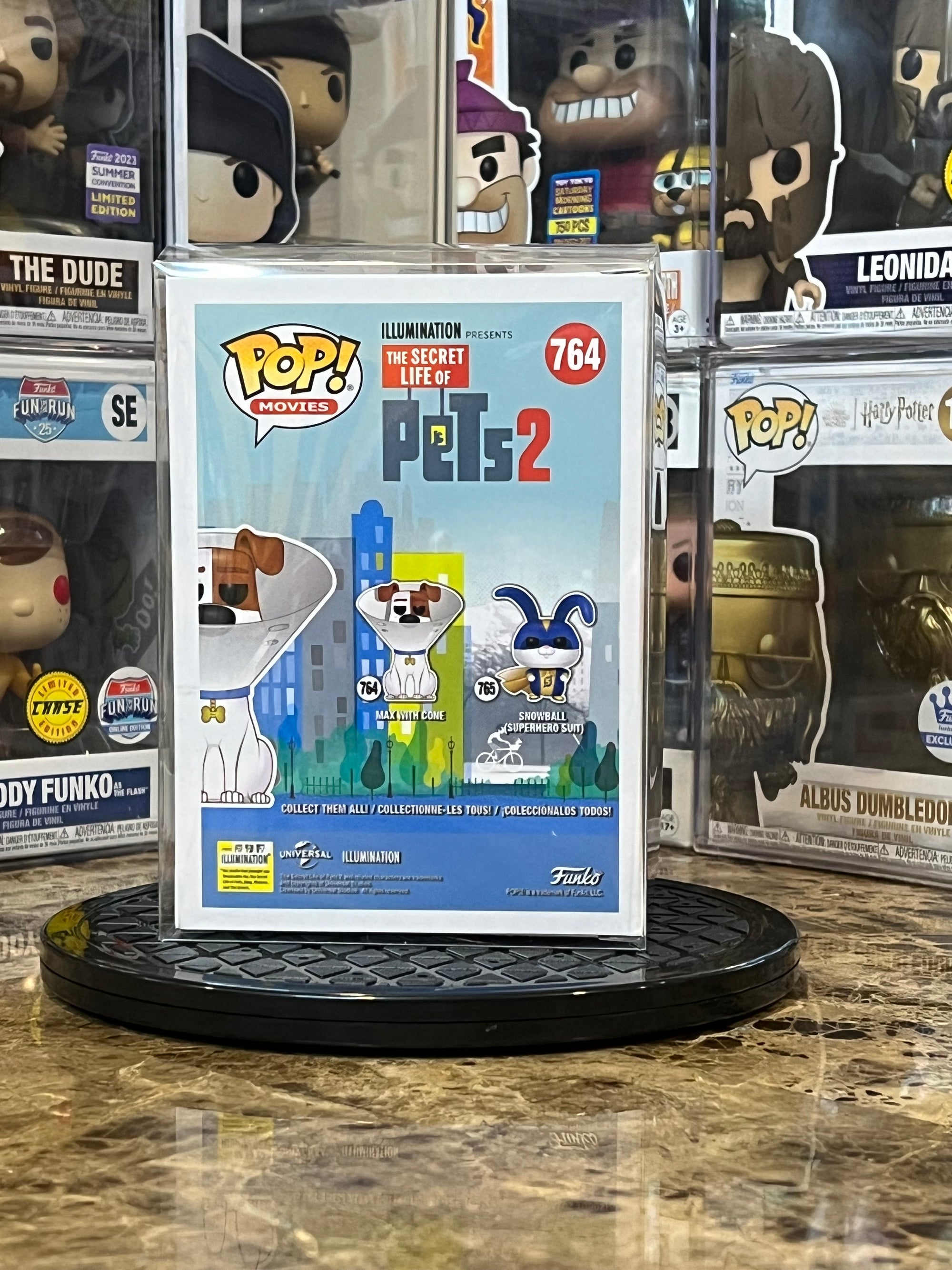 Funko Pop The Secret Life of Pets 2 Max with Cone #764