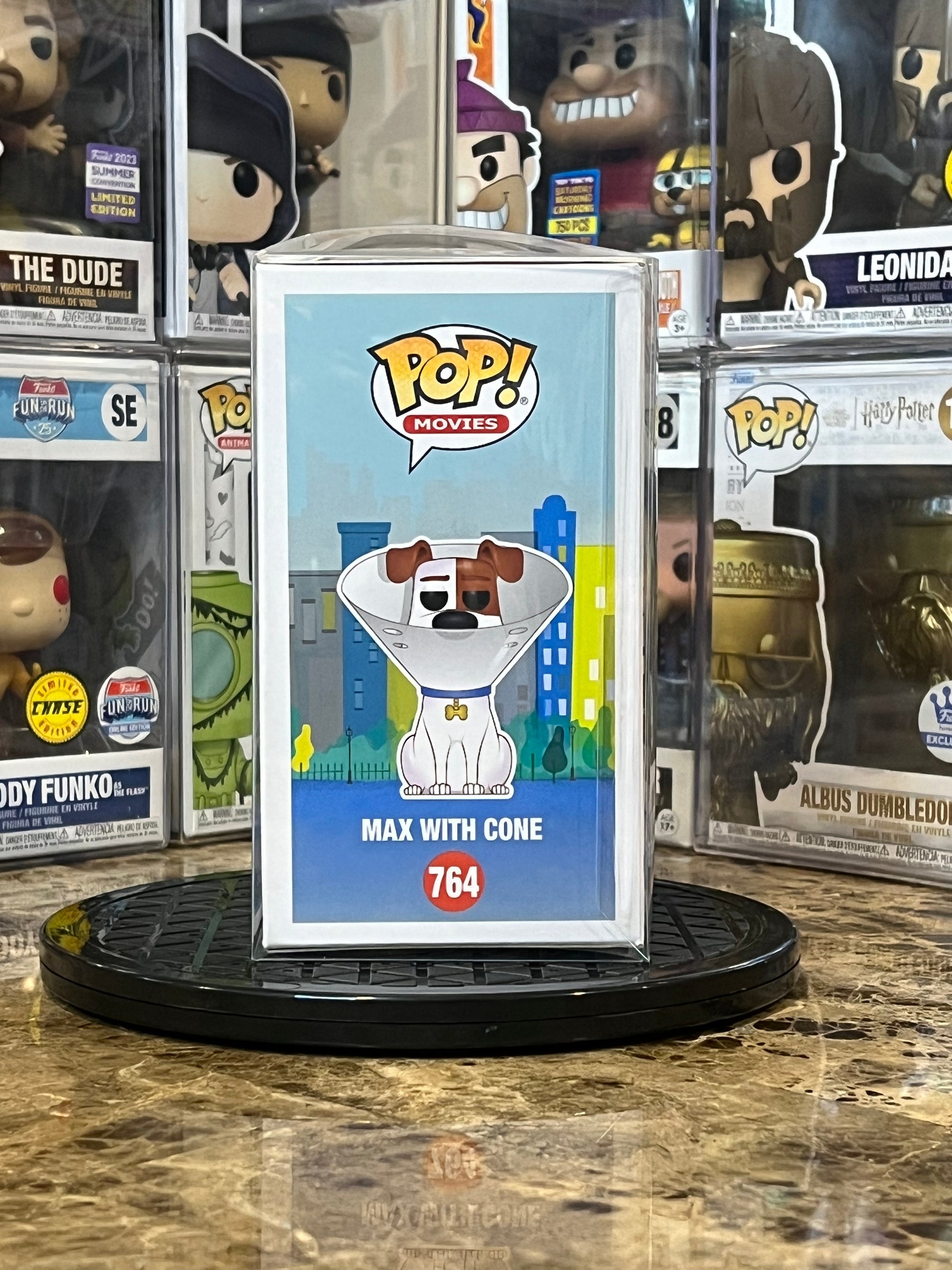 Funko Pop The Secret Life of Pets 2 Max with Cone #764