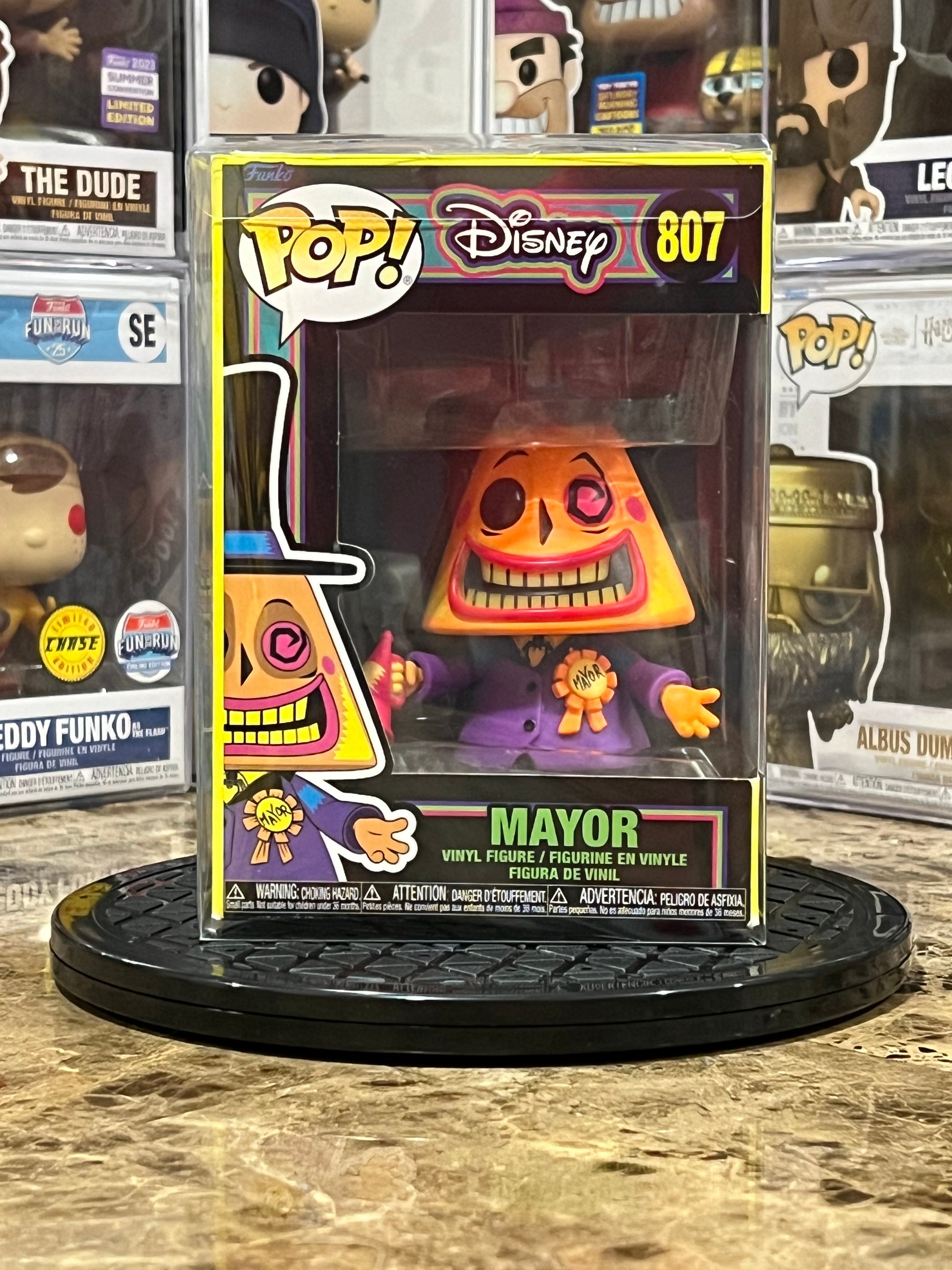 Funko Pop Disney Mayor #807 Blacklight