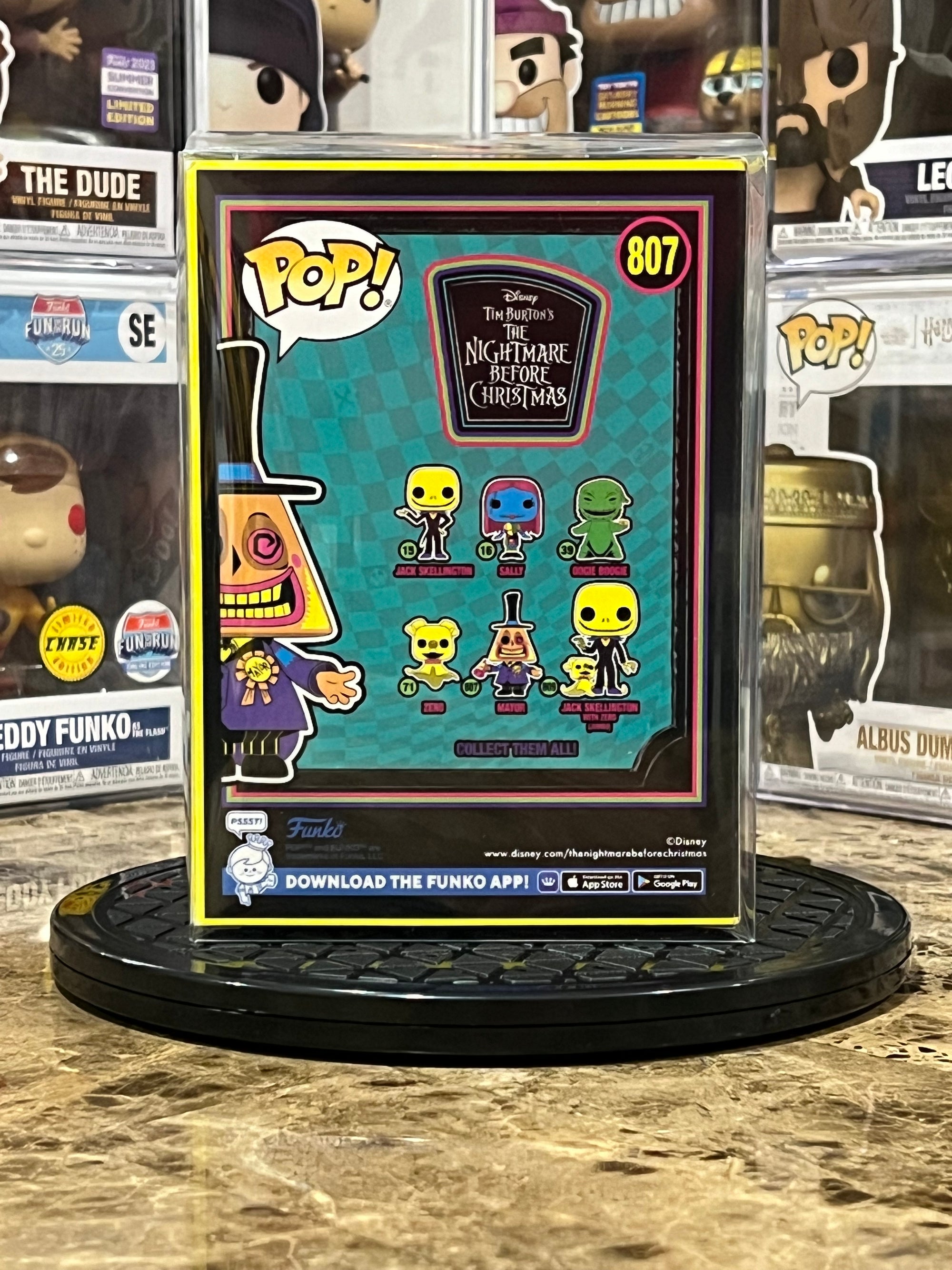 Funko Pop Disney Mayor #807 Blacklight