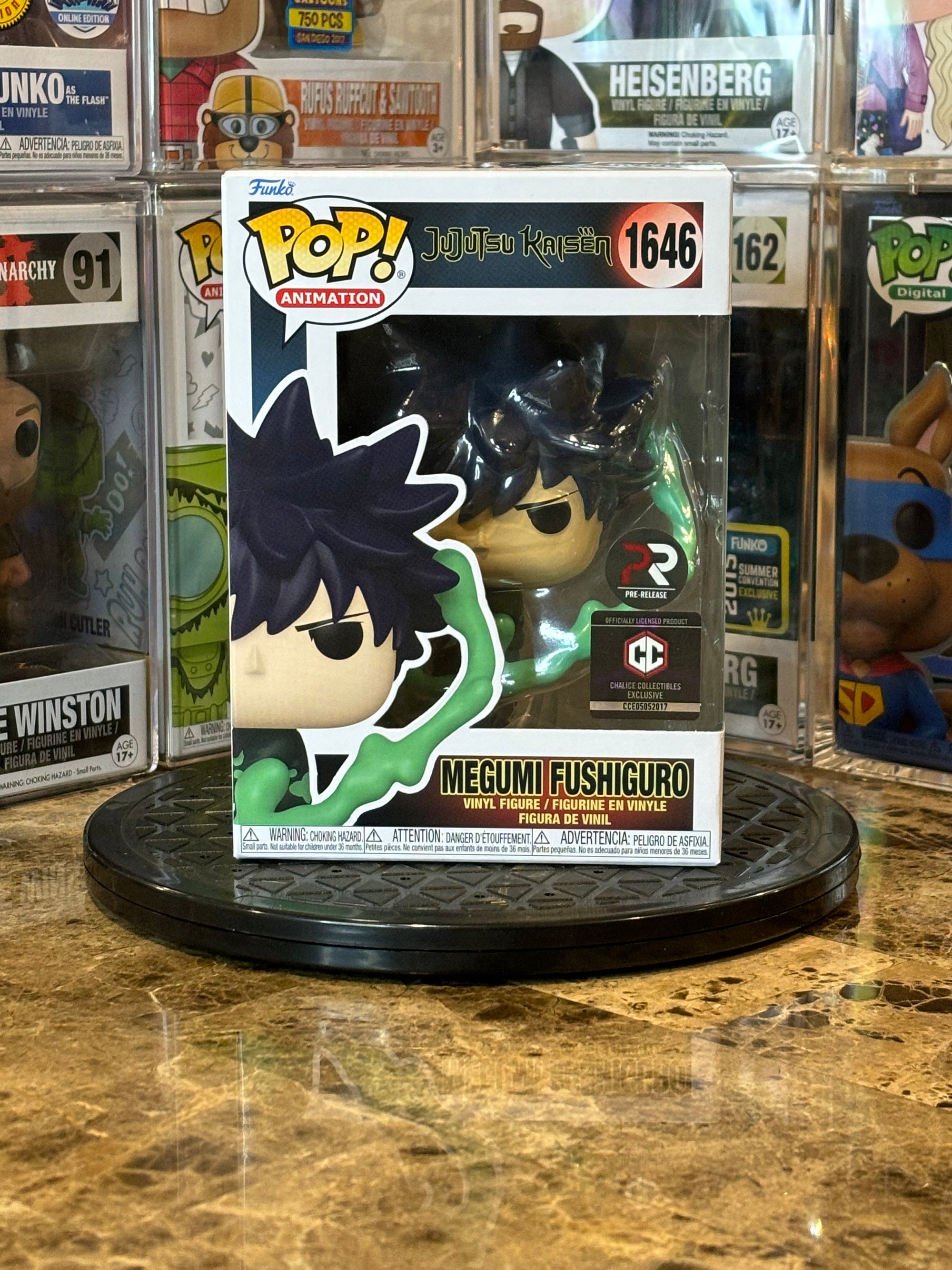 Funko Pop JuJuTsu Kaisen Megumi Fushiguro #1646