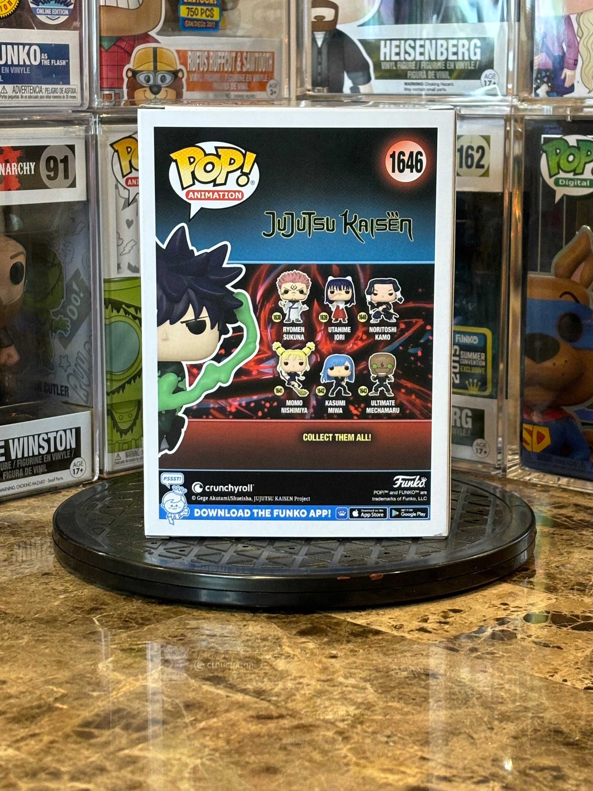 Funko Pop JuJuTsu Kaisen Megumi Fushiguro #1646