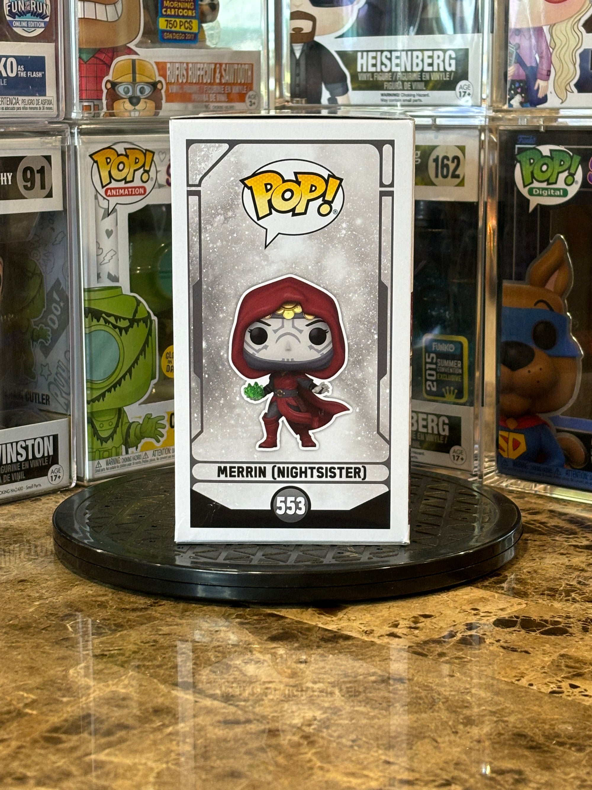 Funko Pop Star Wars Merrin (Nightsister) #553 Autographed Tina Ivlev