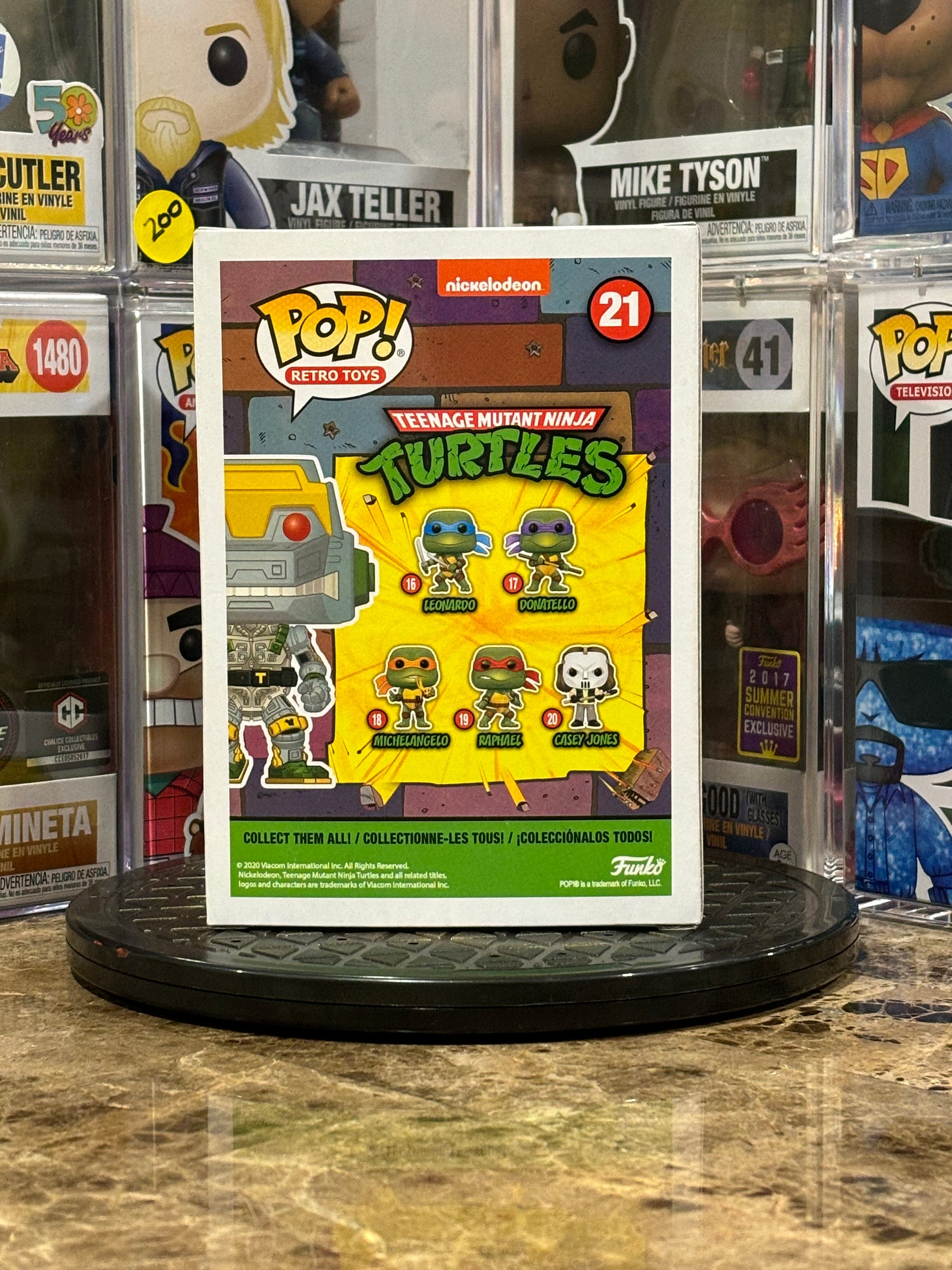 Funko Pop Teenage Mutant Ninja Turtles Metalhead #21