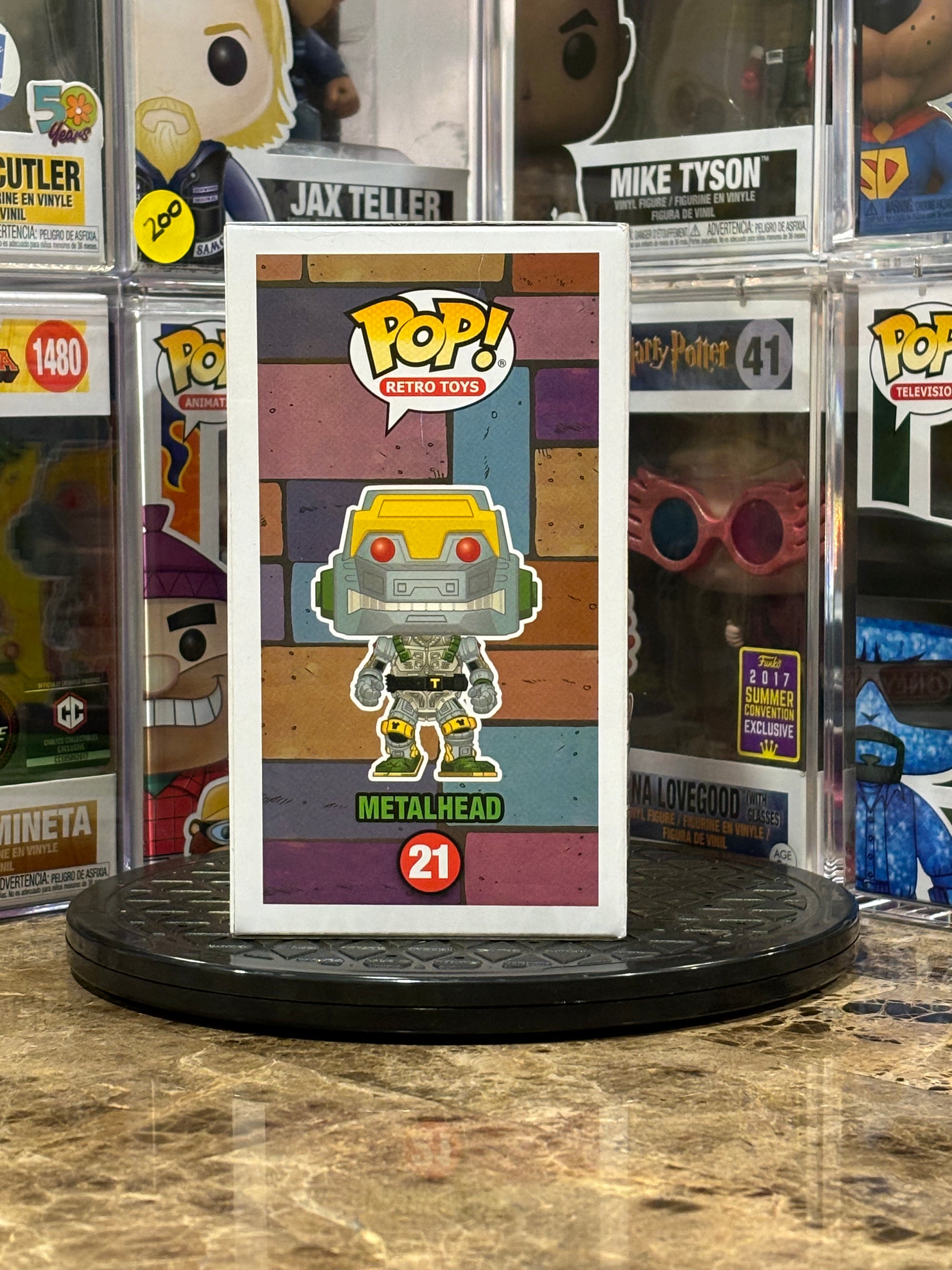 Funko Pop Teenage Mutant Ninja Turtles Metalhead #21