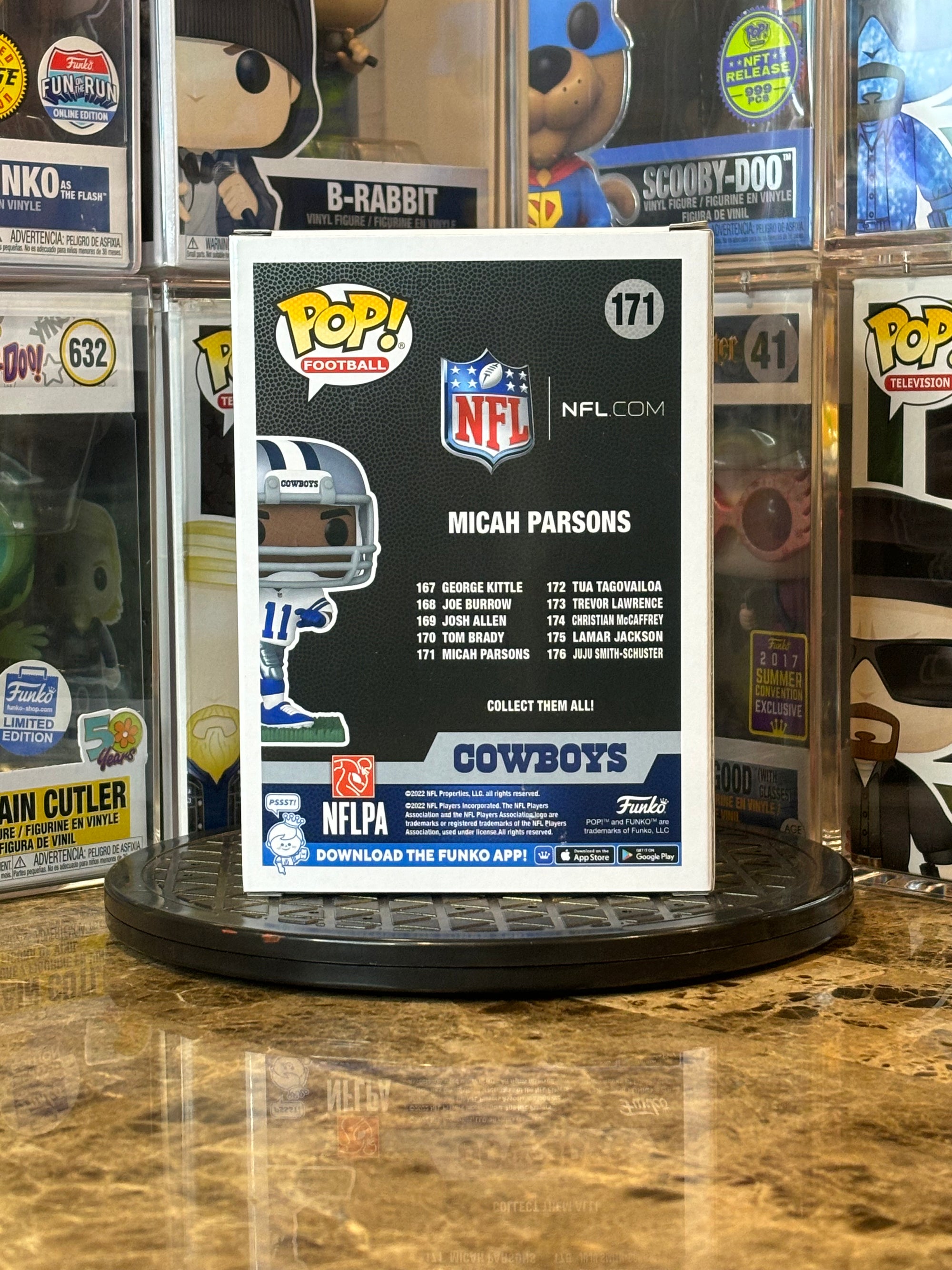 Funko Pop Dallas Cowboys Micah Parson #171