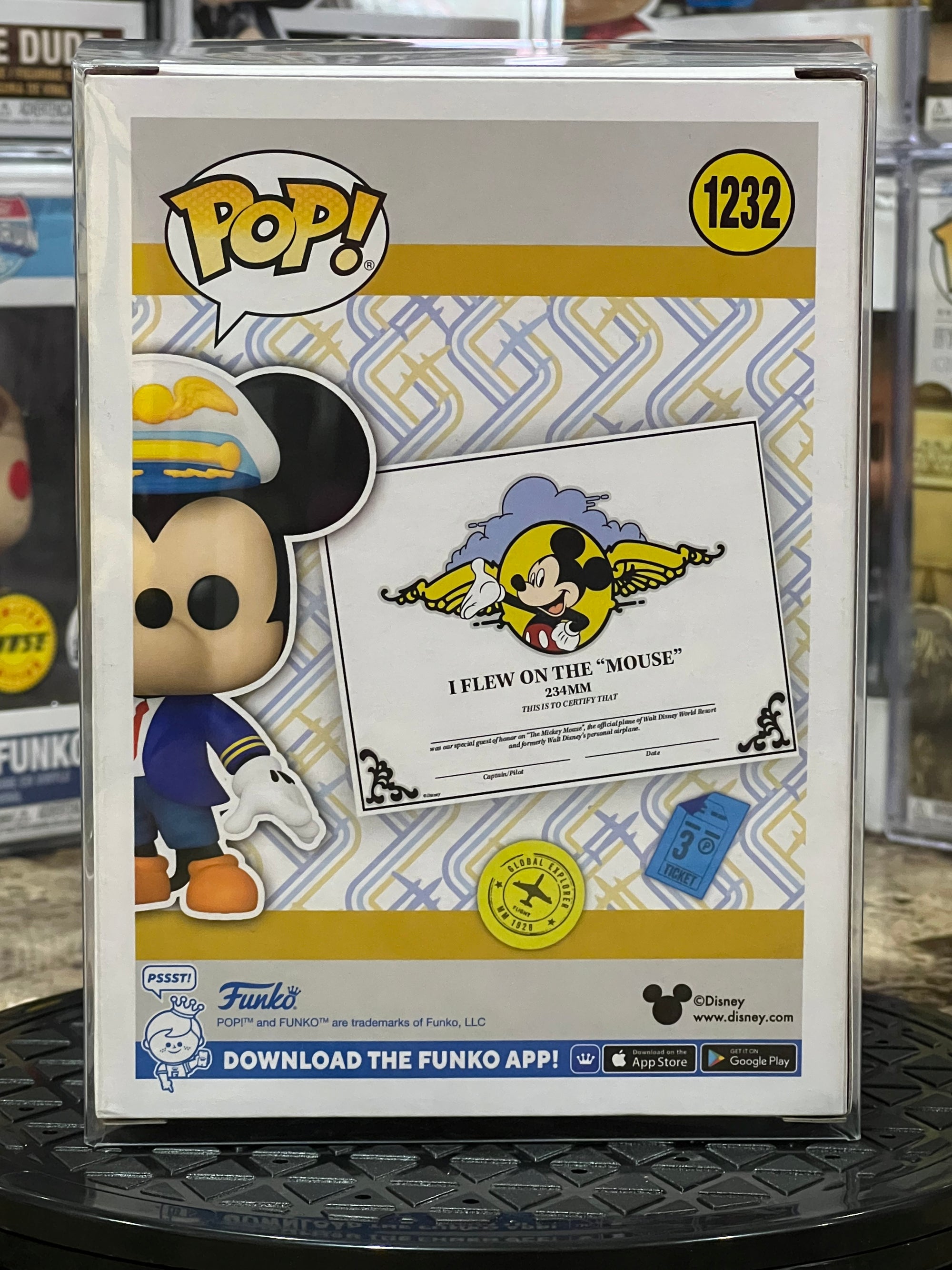 Funko Pop Pilot Mickey Mouse #1232
