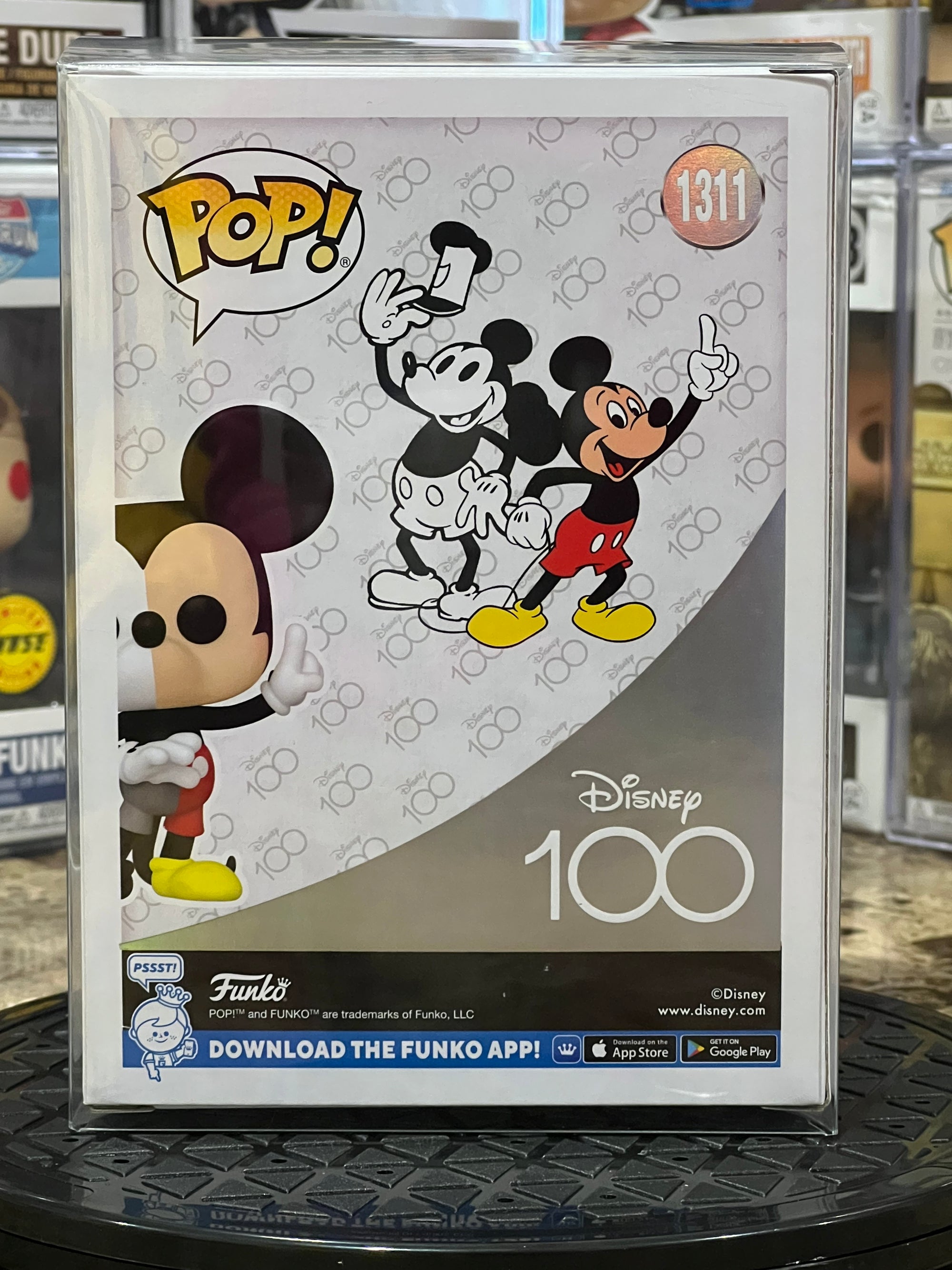 Funko Pop Disney 100 Mickey Mouse #1311