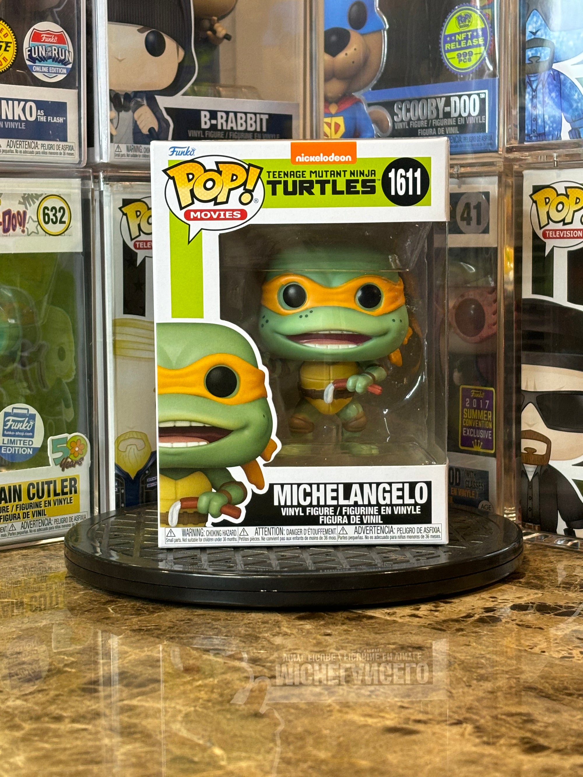 Funko Pop Teenage Mutant Ninja Turtles Michelangelo #1611