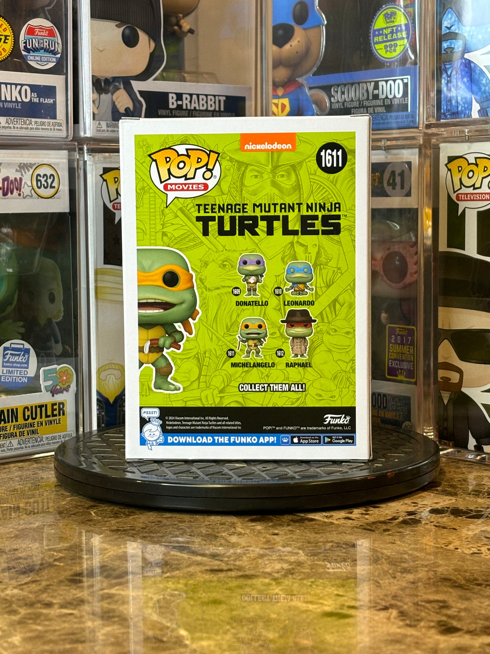 Funko Pop Teenage Mutant Ninja Turtles Michelangelo #1611