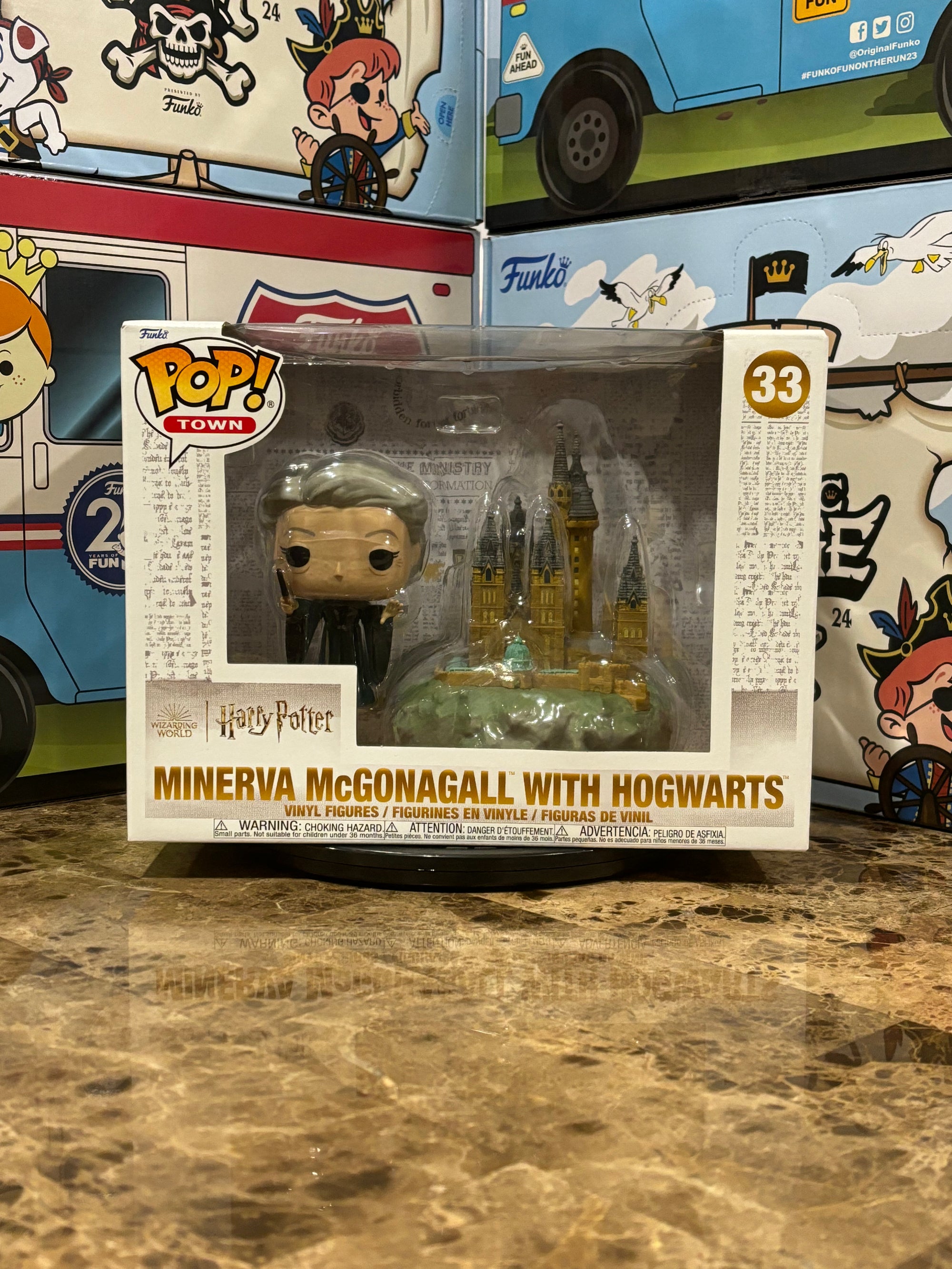 Funko Pop Minerva Mcgonagall with Hogwarts #33