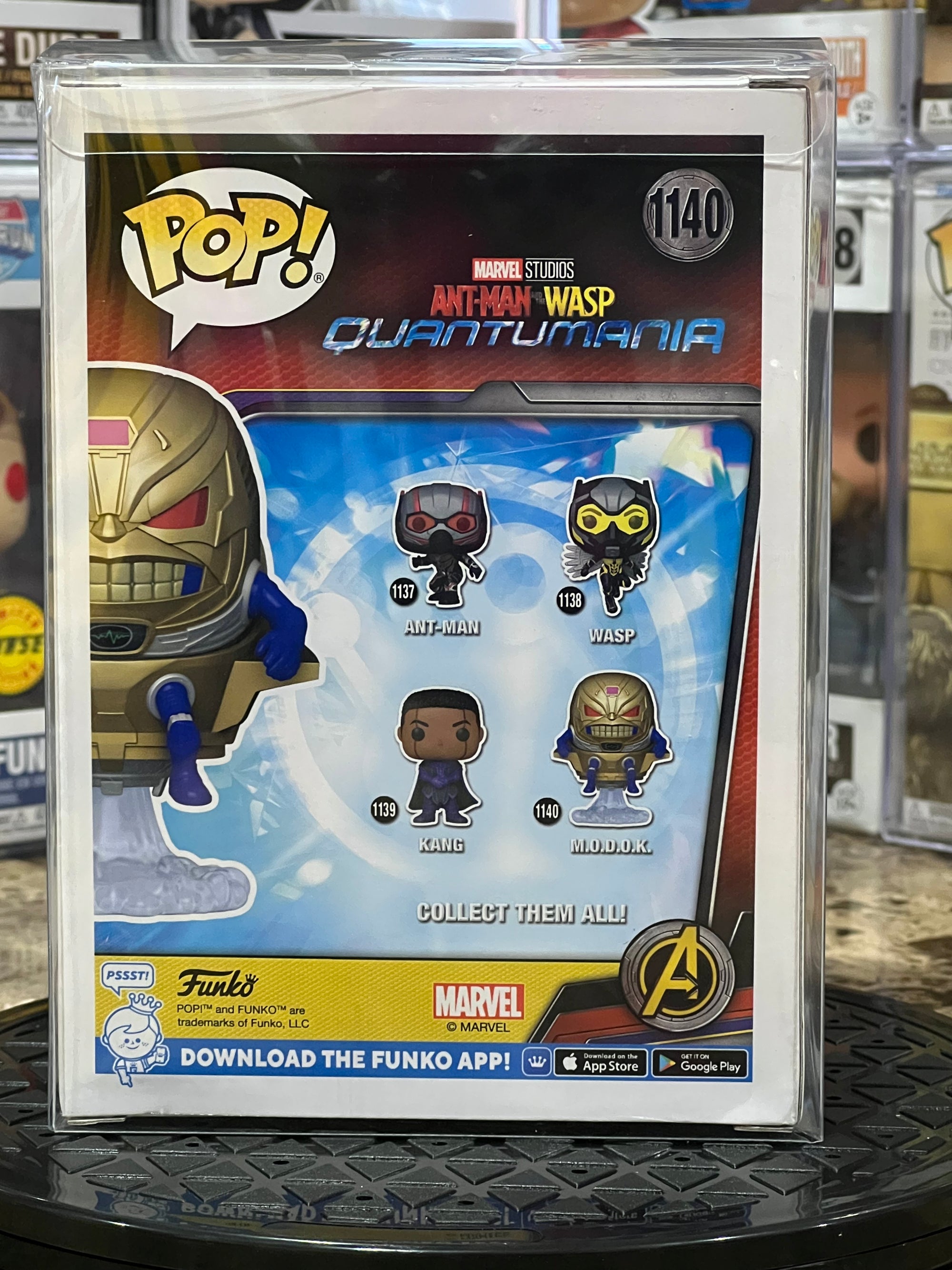 Funko Pop Antman and the Wasp Quantumania M.O.D.O.K. #1140