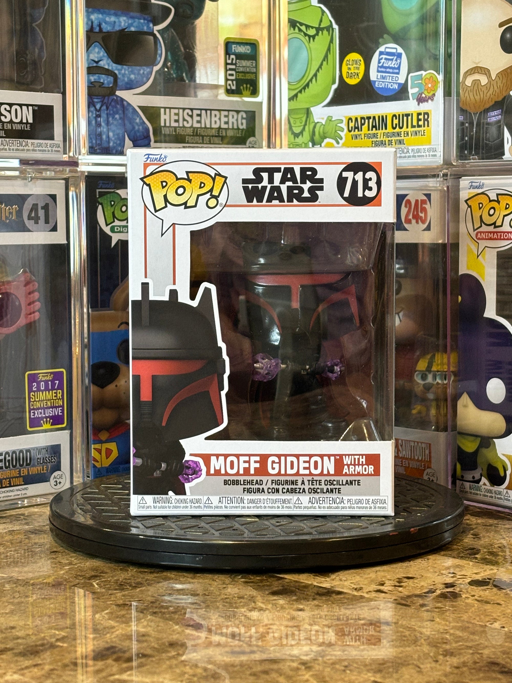 Funko Pop Moff Gideon with Armor #713