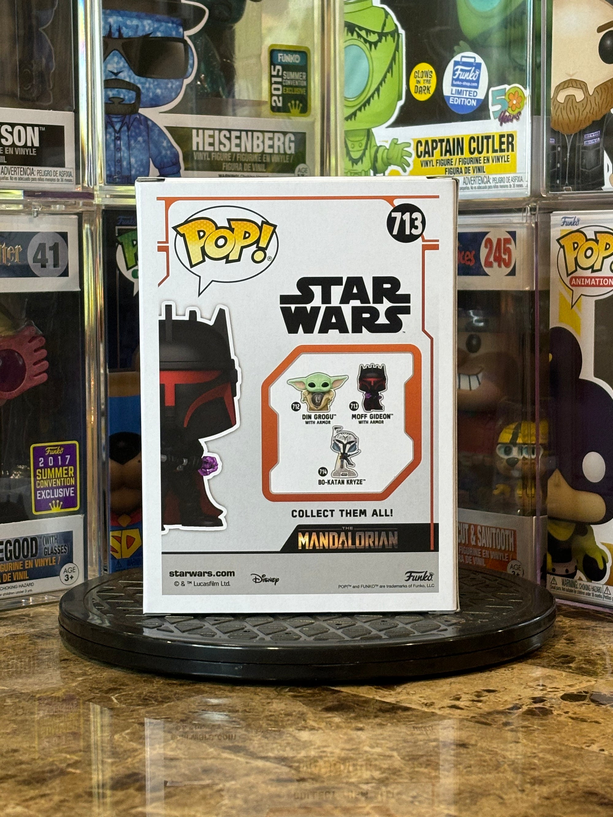 Funko Pop Moff Gideon with Armor #713