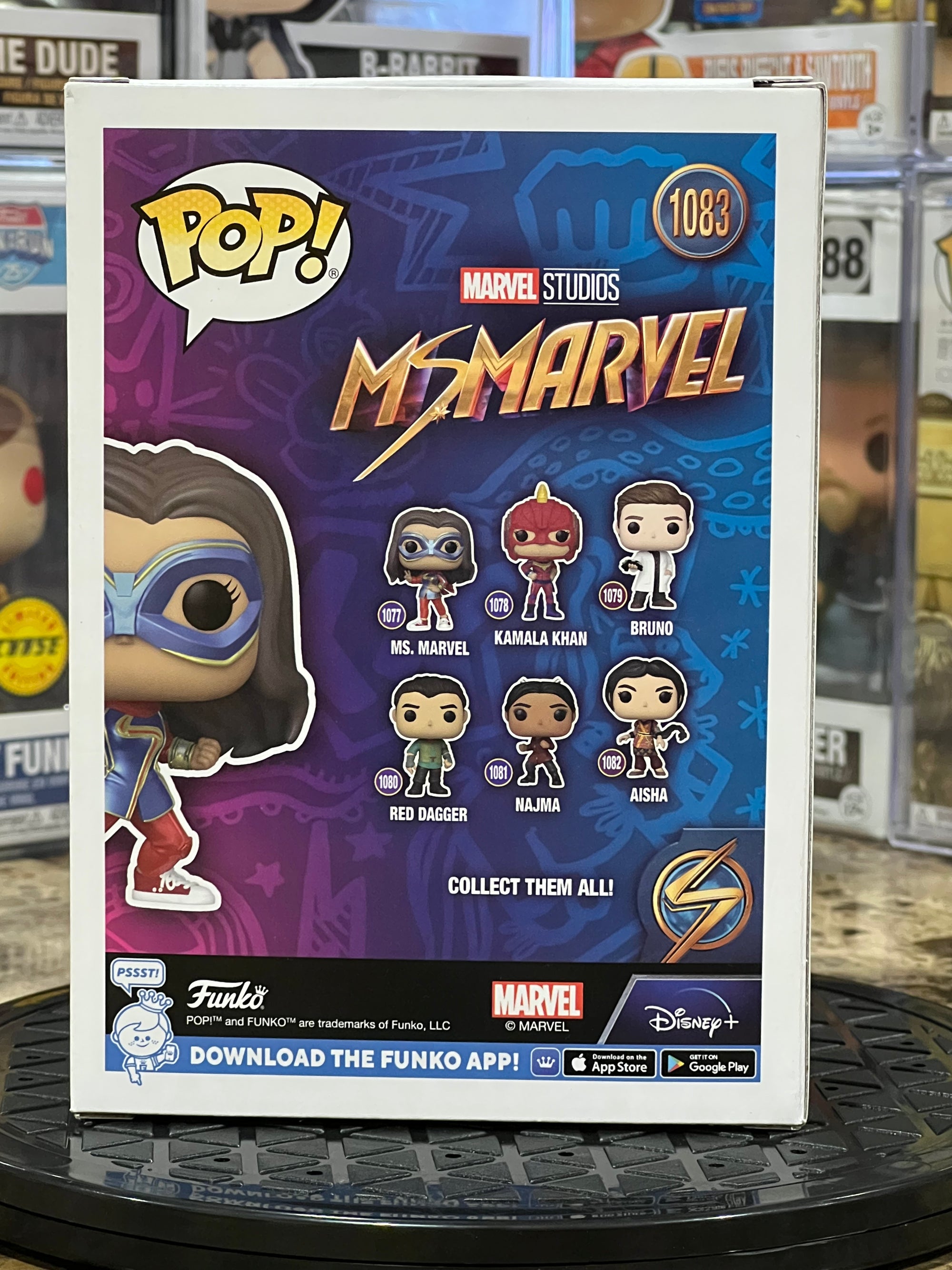 Funko Pop Ms Marvel #1083