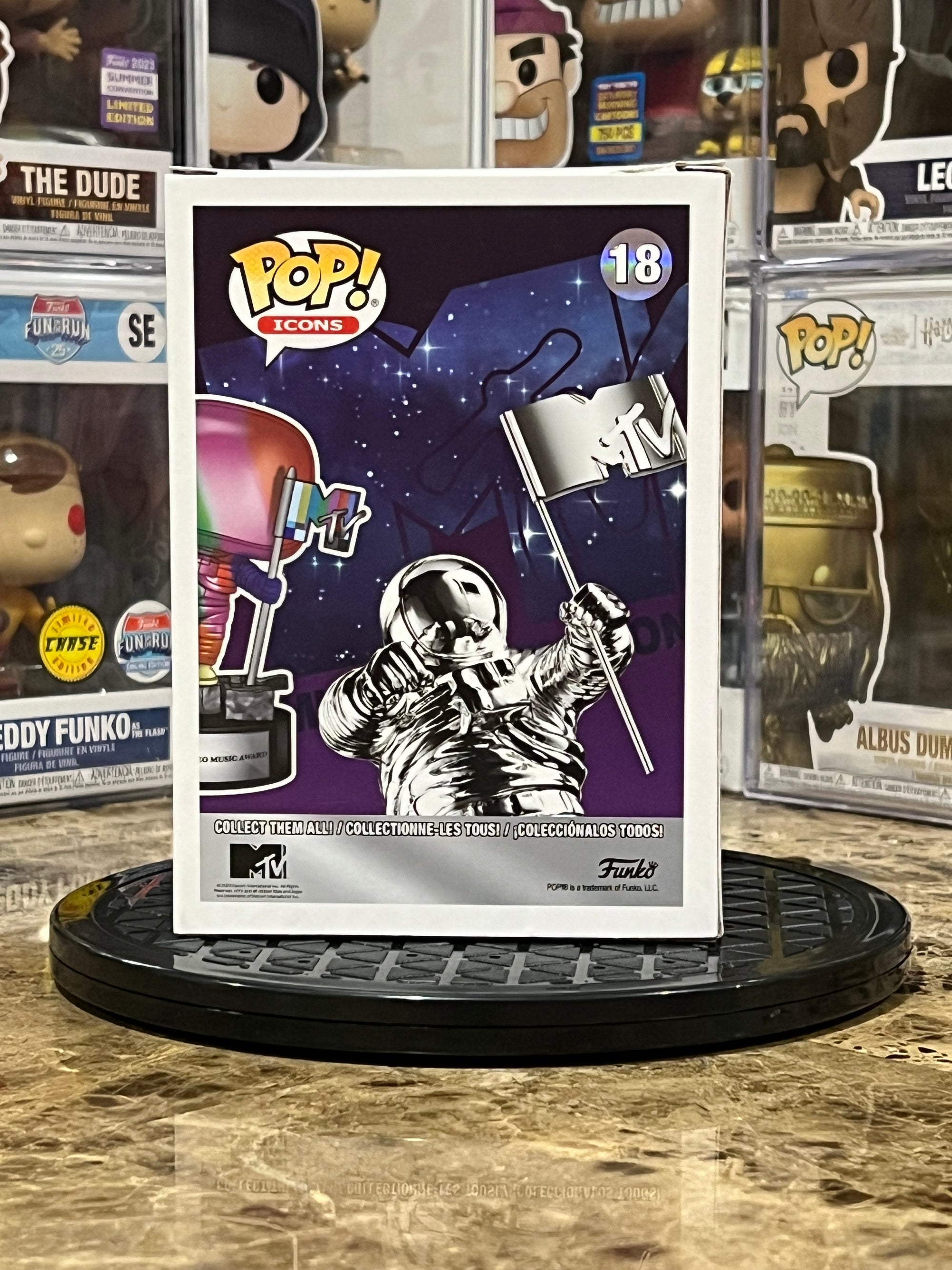 Funko Pop Music Television MTV Moon Person #18