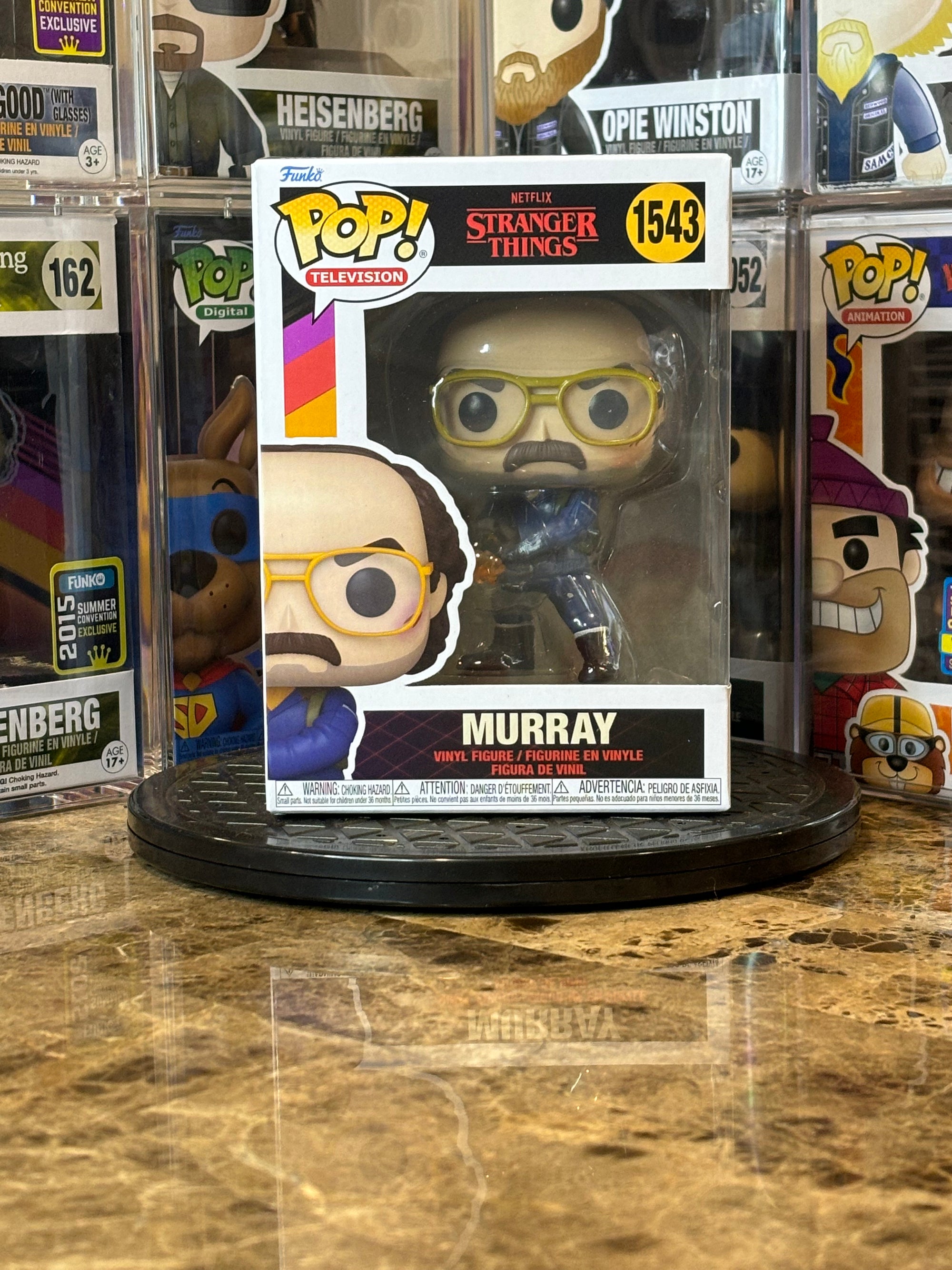 Funko Pop Stranger Things Murray #1543