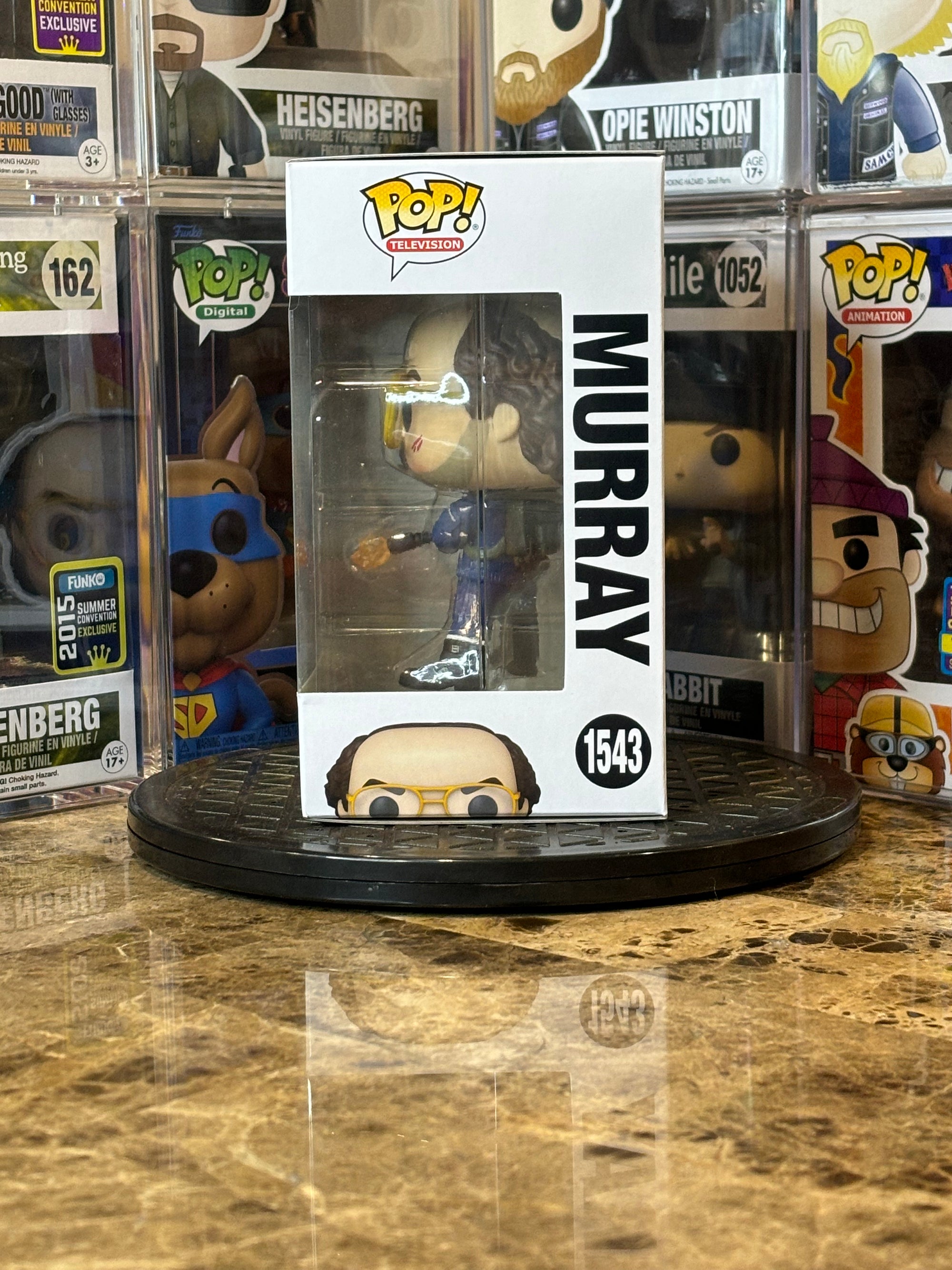 Funko Pop Stranger Things Murray #1543