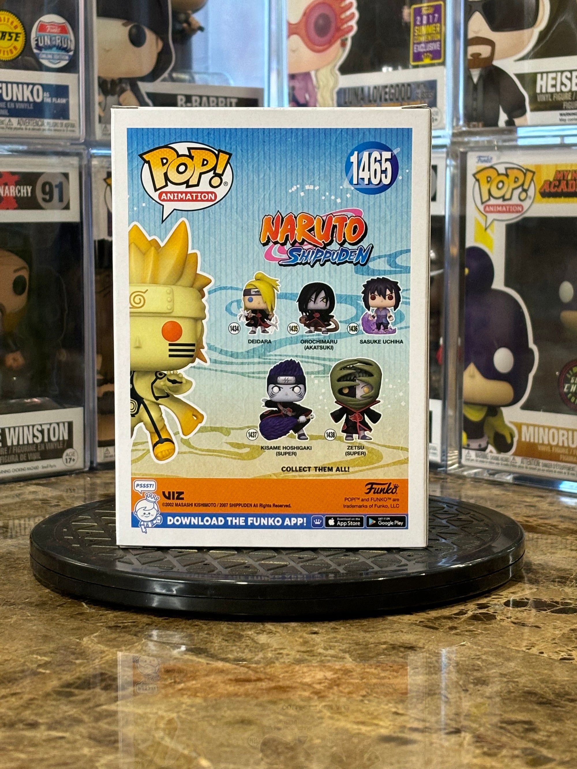 Funko Pop Naruto Shippuden Naruto Uzumaki (Kurama Link Mode) #1465