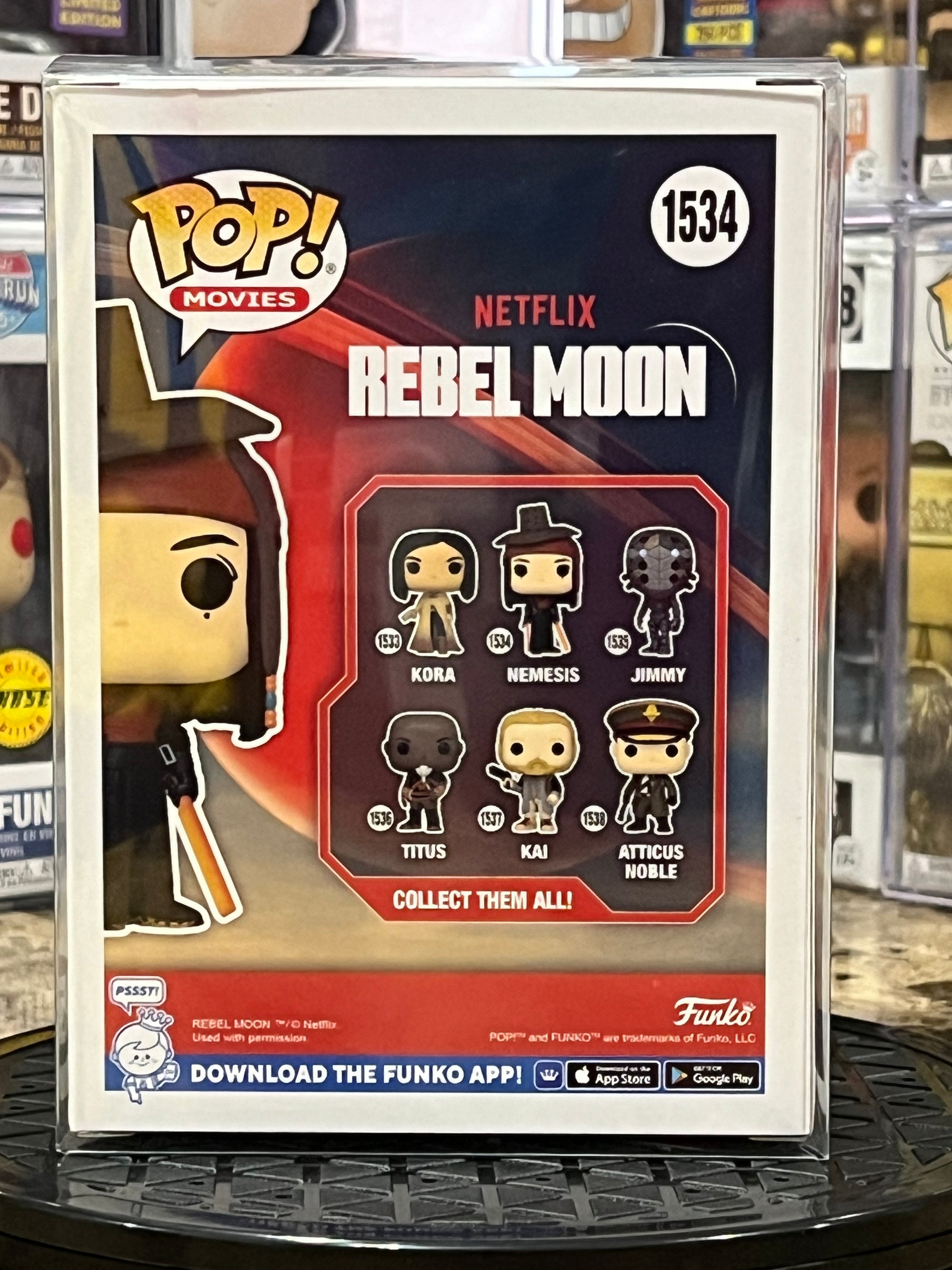 Funko Pop Rebel Moon Nemesis #1534