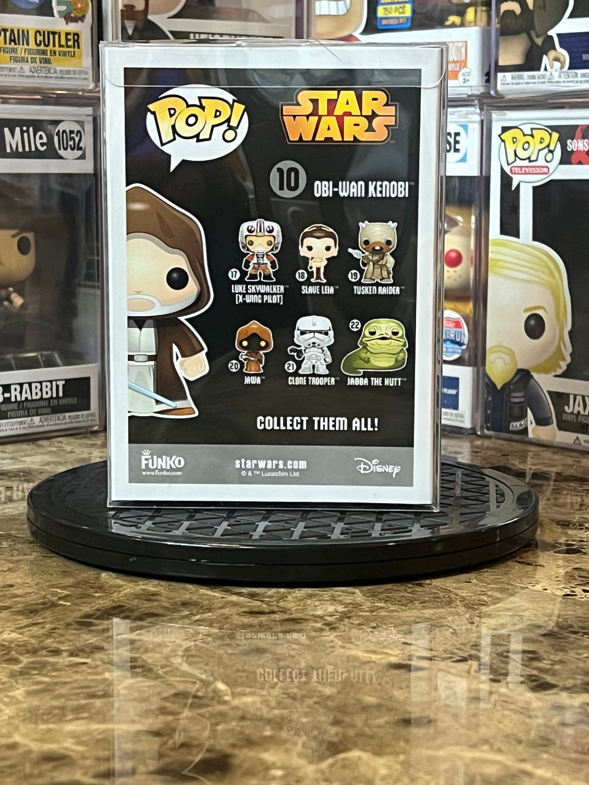 Funko Pop Star Wars Obi Wan Kenobi 10 Black Label