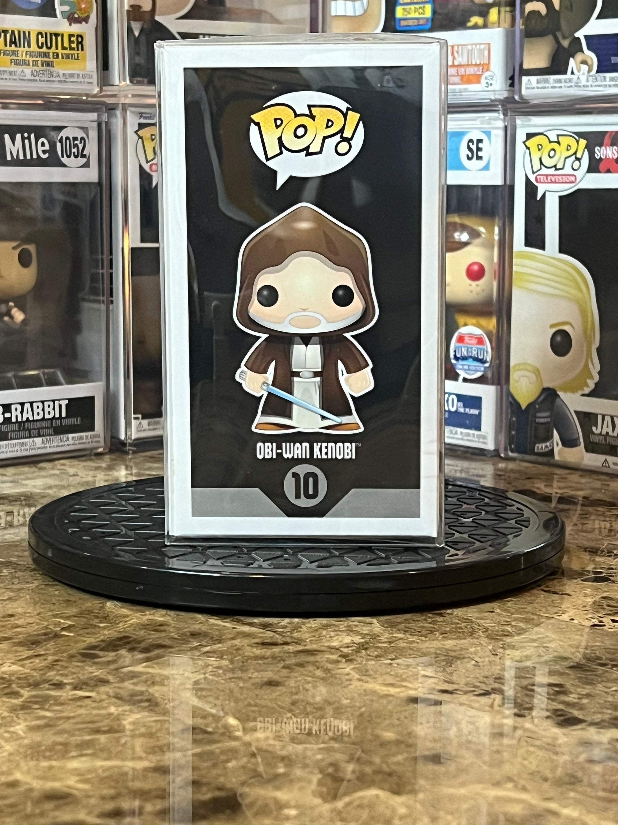 Funko Pop Star Wars Obi Wan Kenobi 10 Black Label