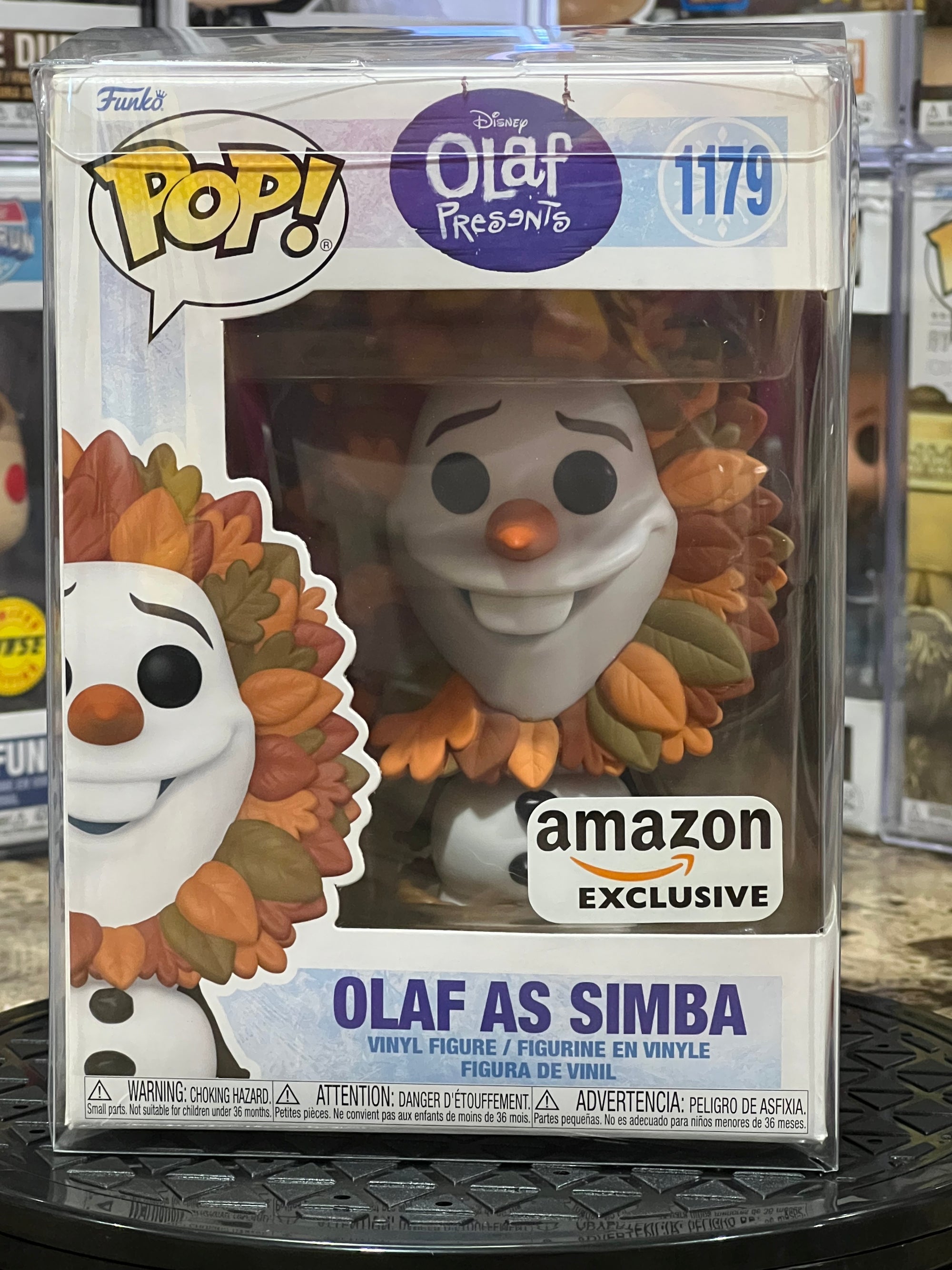 Funko Pop Olaf Presents Olaf as Simba #1179