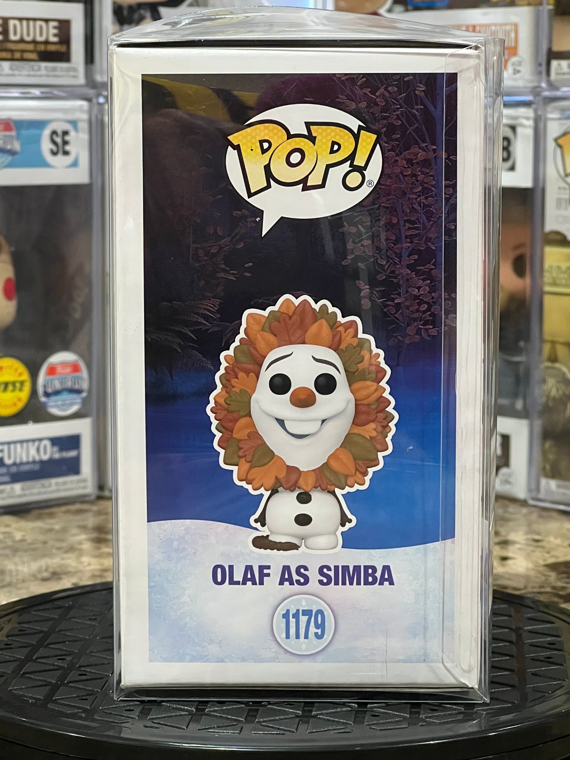 Funko Pop Olaf Presents Olaf as Simba #1179