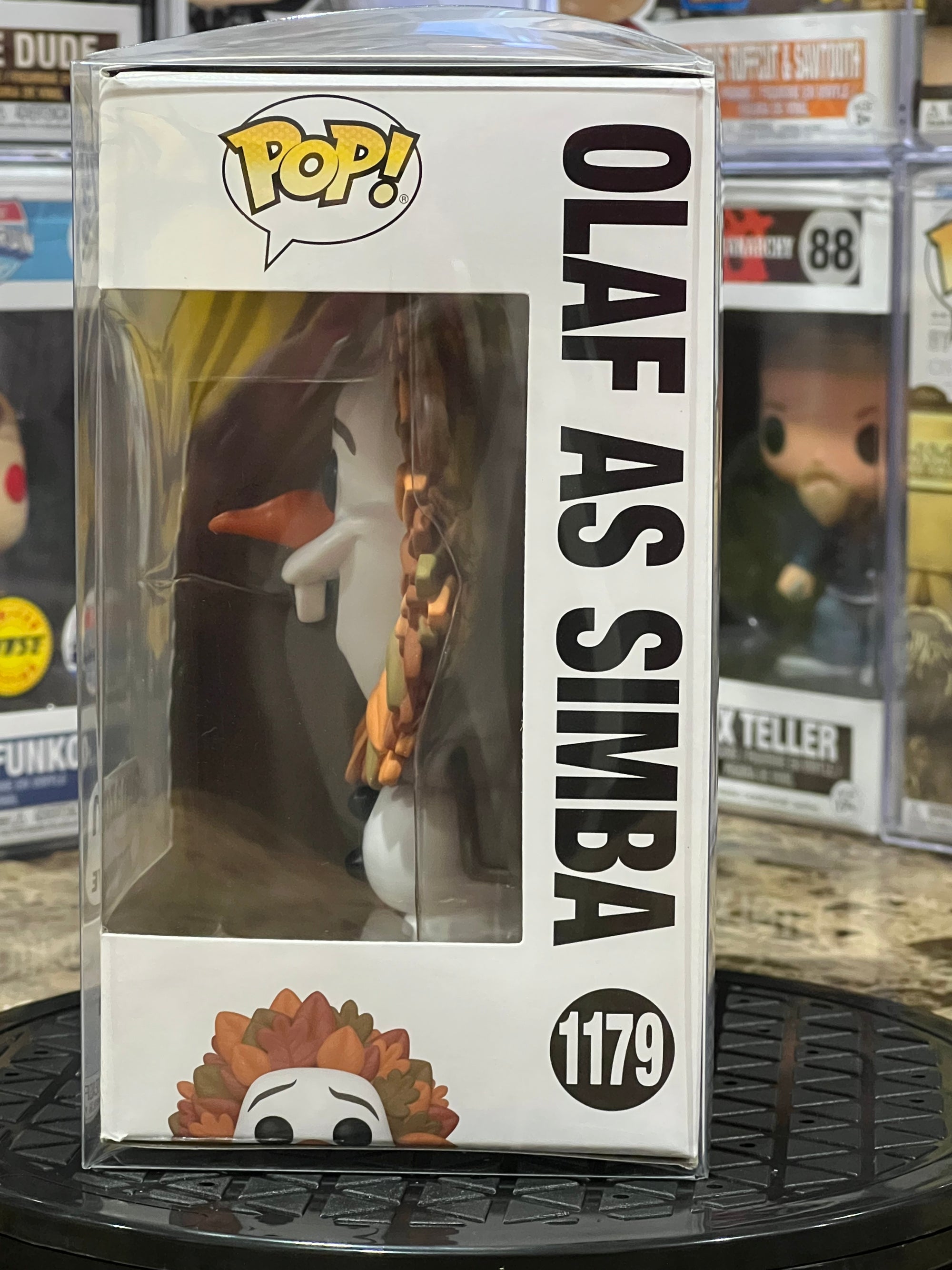 Funko Pop Olaf Presents Olaf as Simba #1179